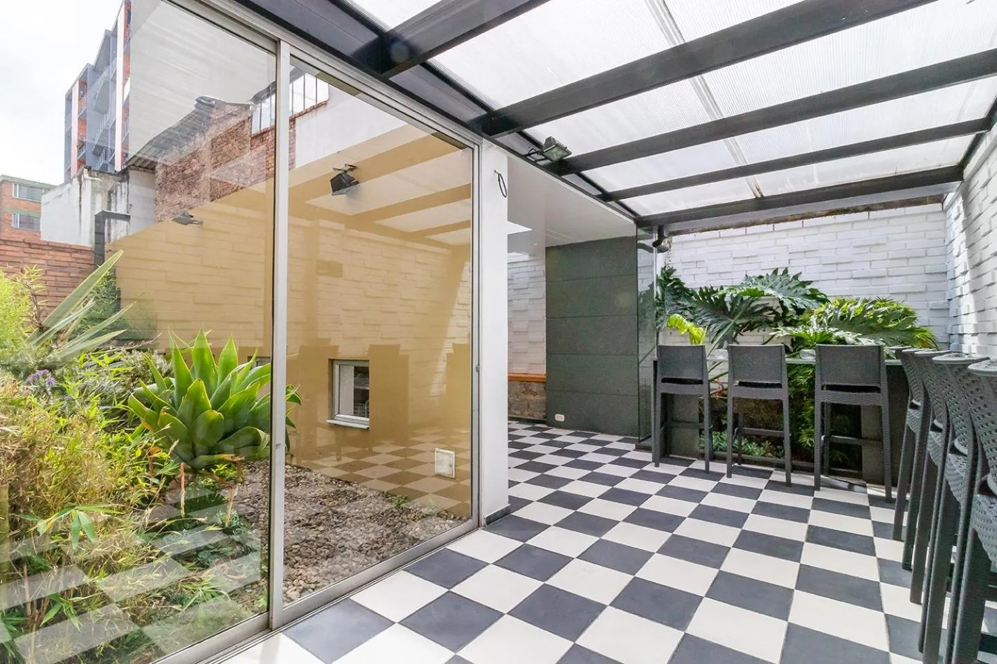 Garden in Hotel Abitare 56