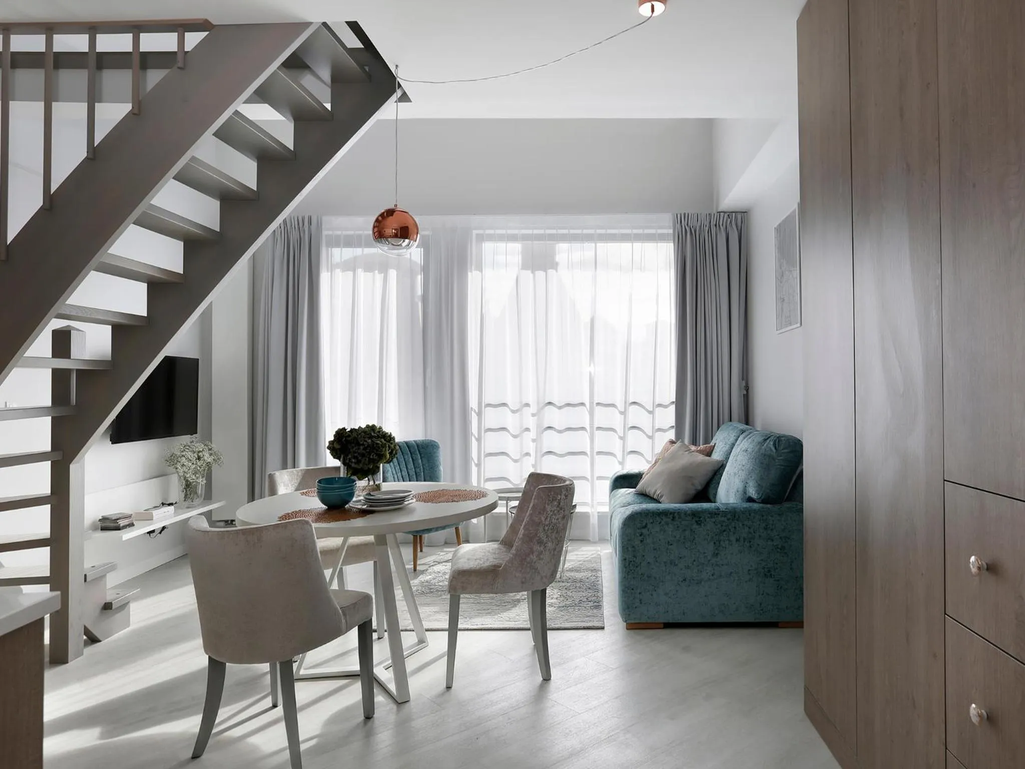 Living room in Lavoo Boutique Apartments