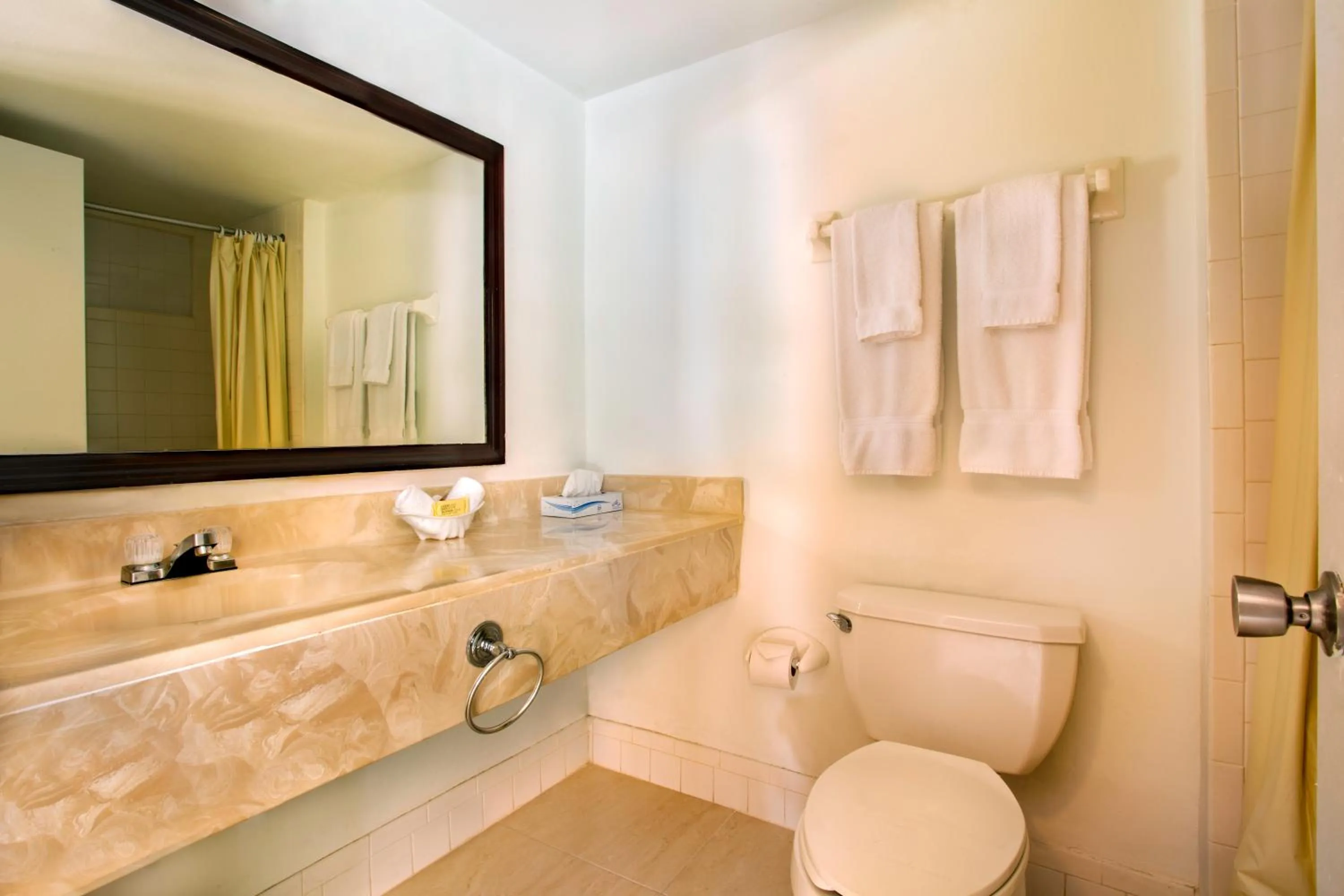 Toilet in Viva Fortuna Beach by Wyndham, A Trademark All Inclusive