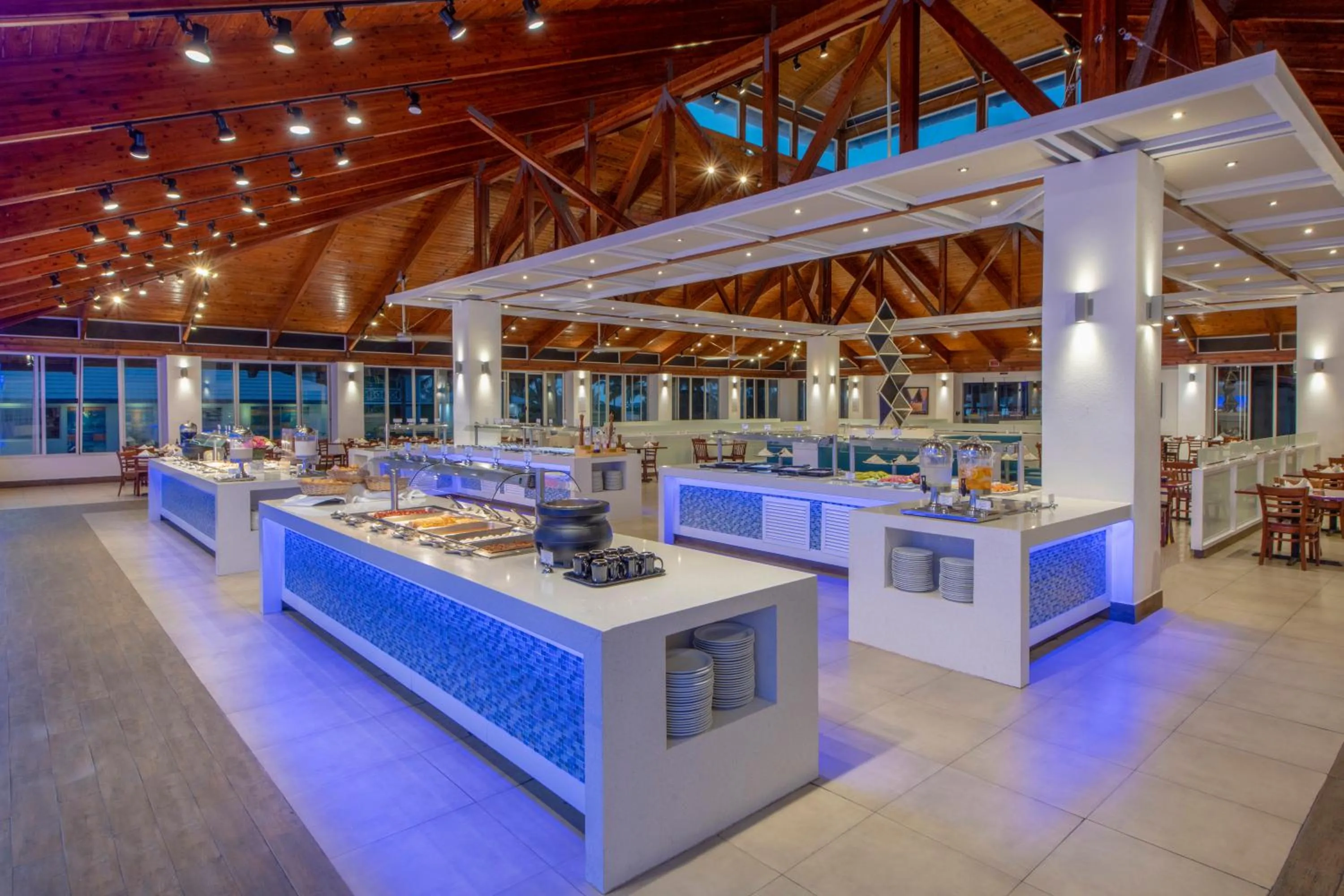 Buffet breakfast in Viva Fortuna Beach by Wyndham, A Trademark All Inclusive