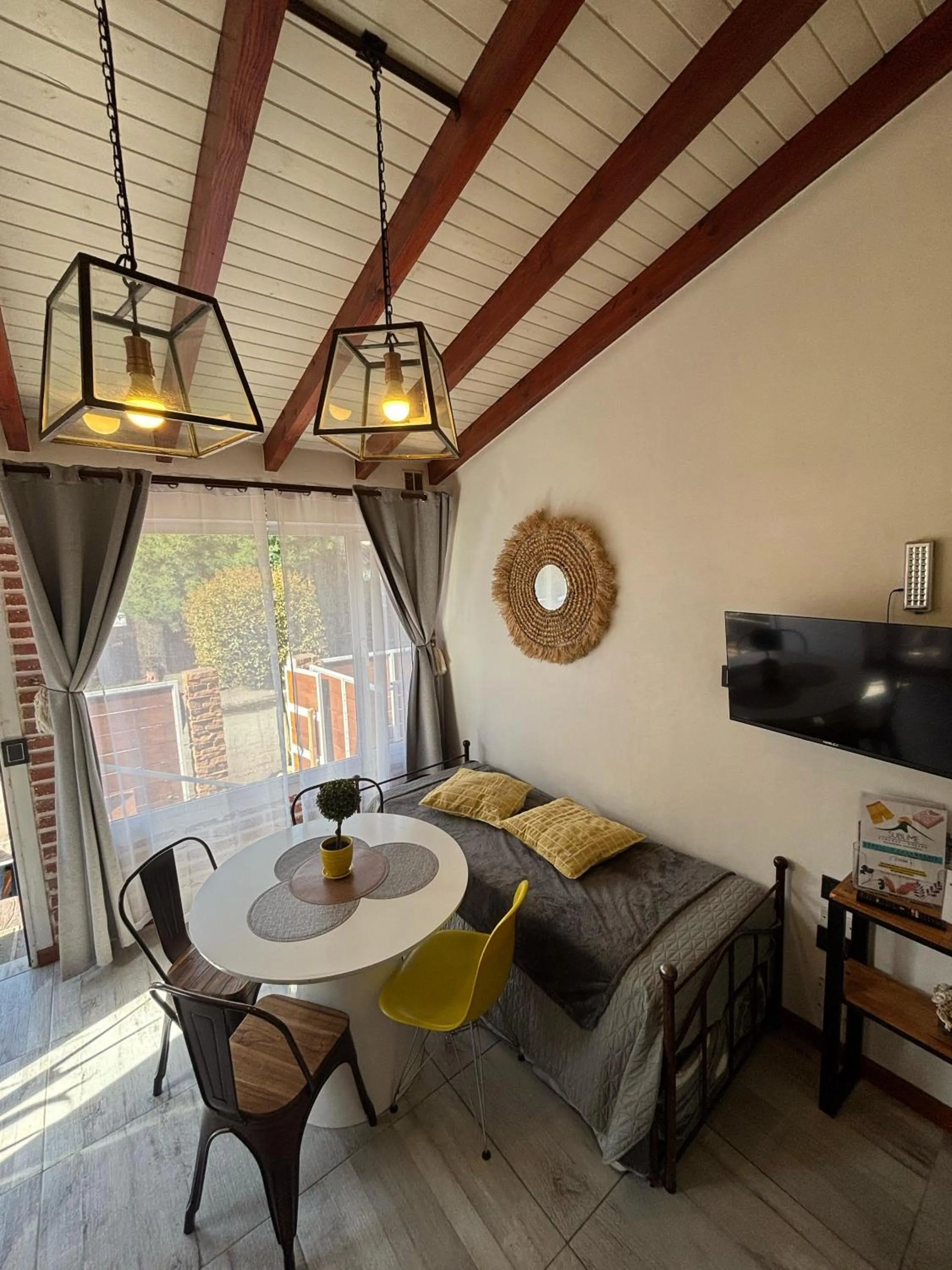 Living room in Cabañas Sublime Bolson