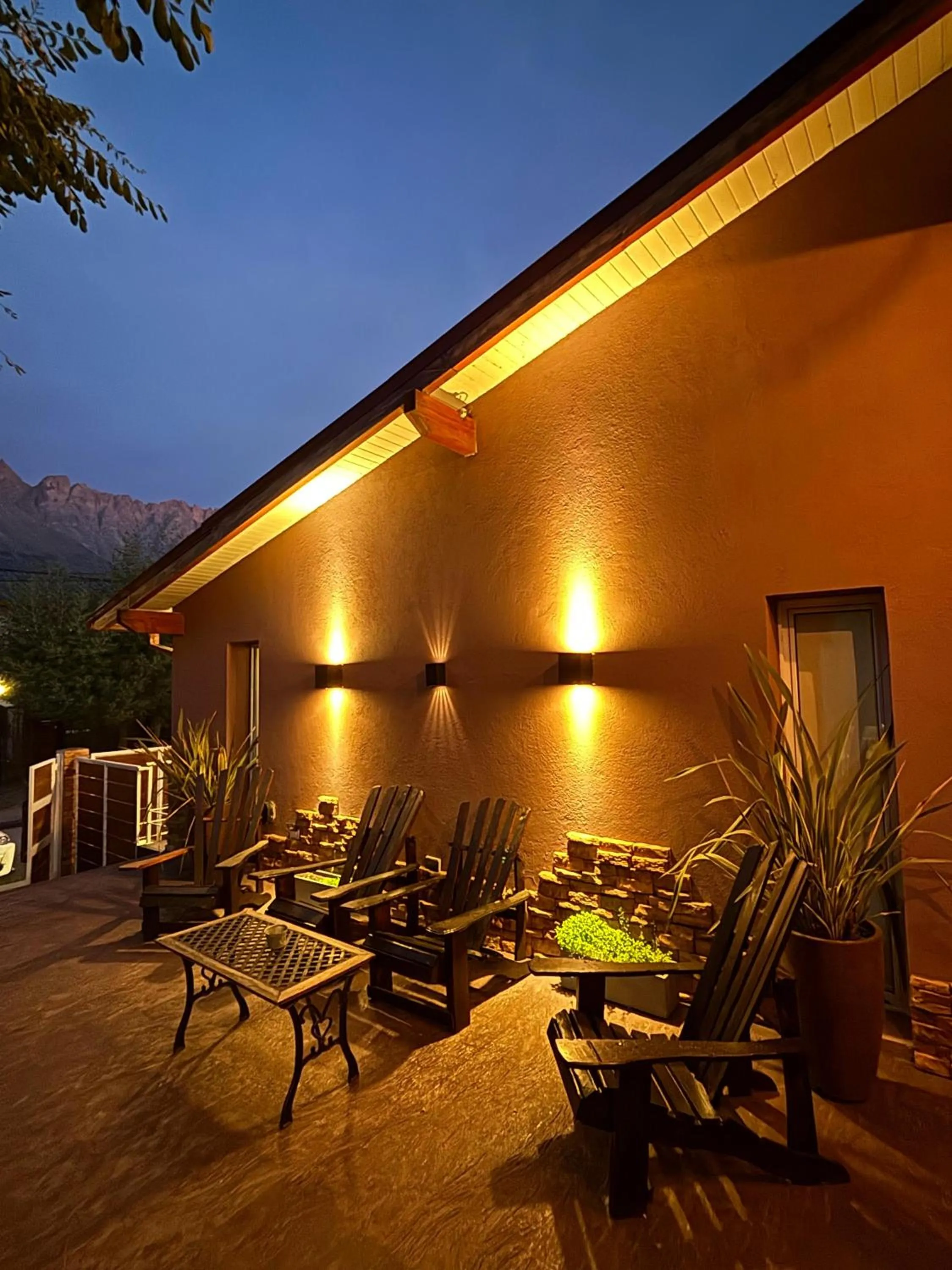 Patio in Cabañas Sublime Bolson