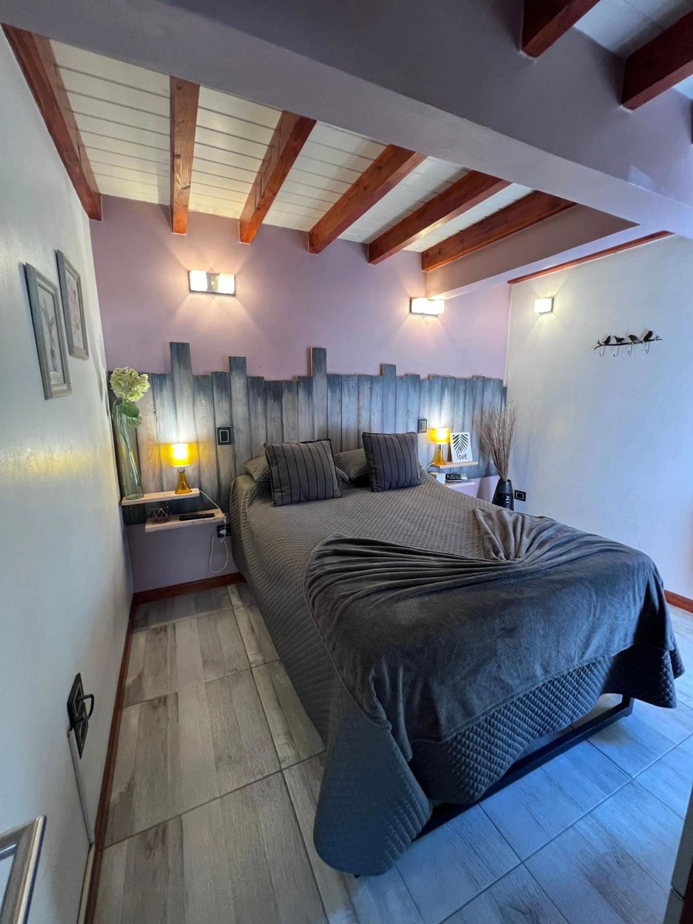 Bed in Cabañas Sublime Bolson