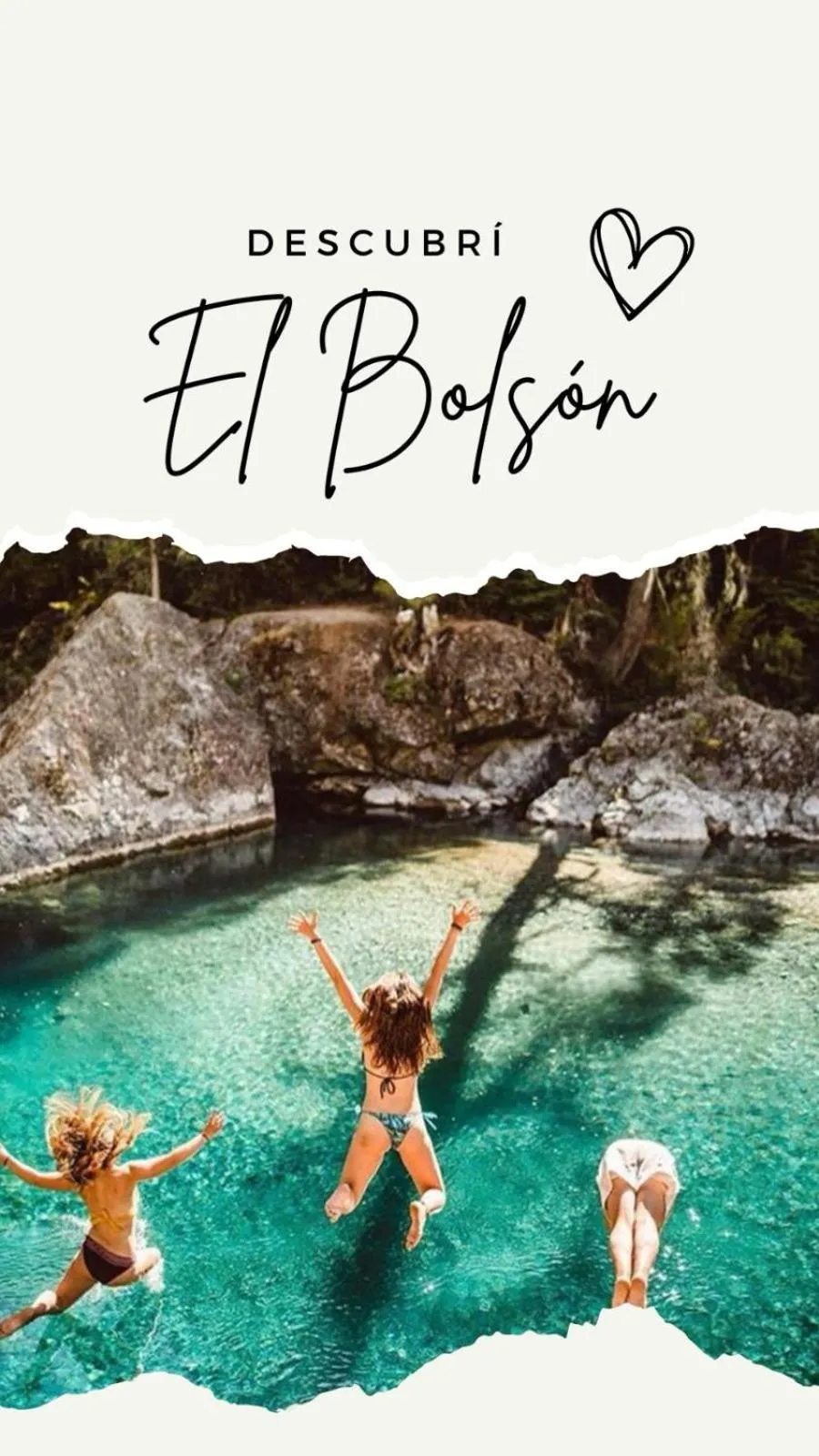 Natural landscape in Cabañas Sublime Bolson