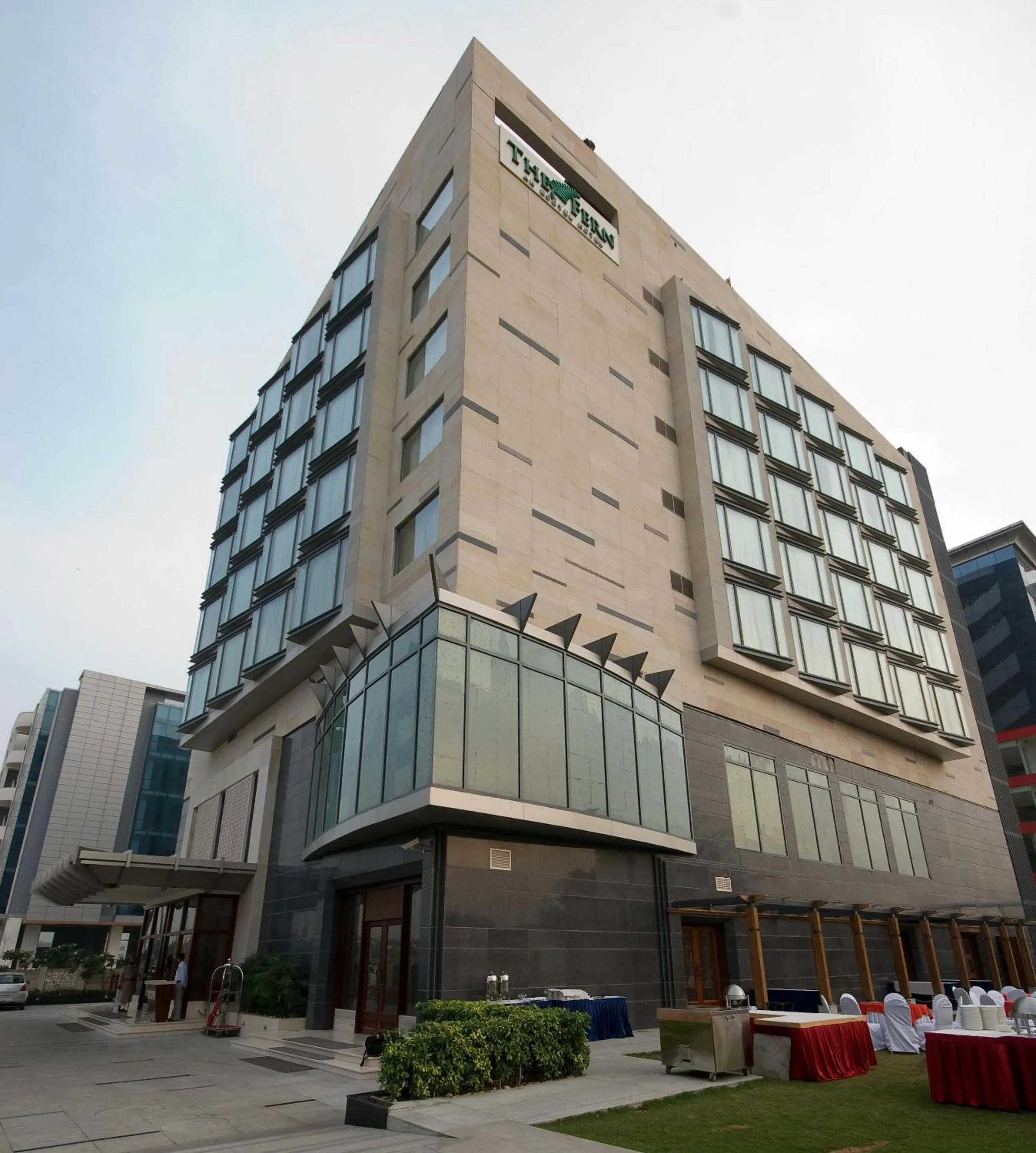 Facade/entrance in The Fern, Jaipur, Series by Marriott