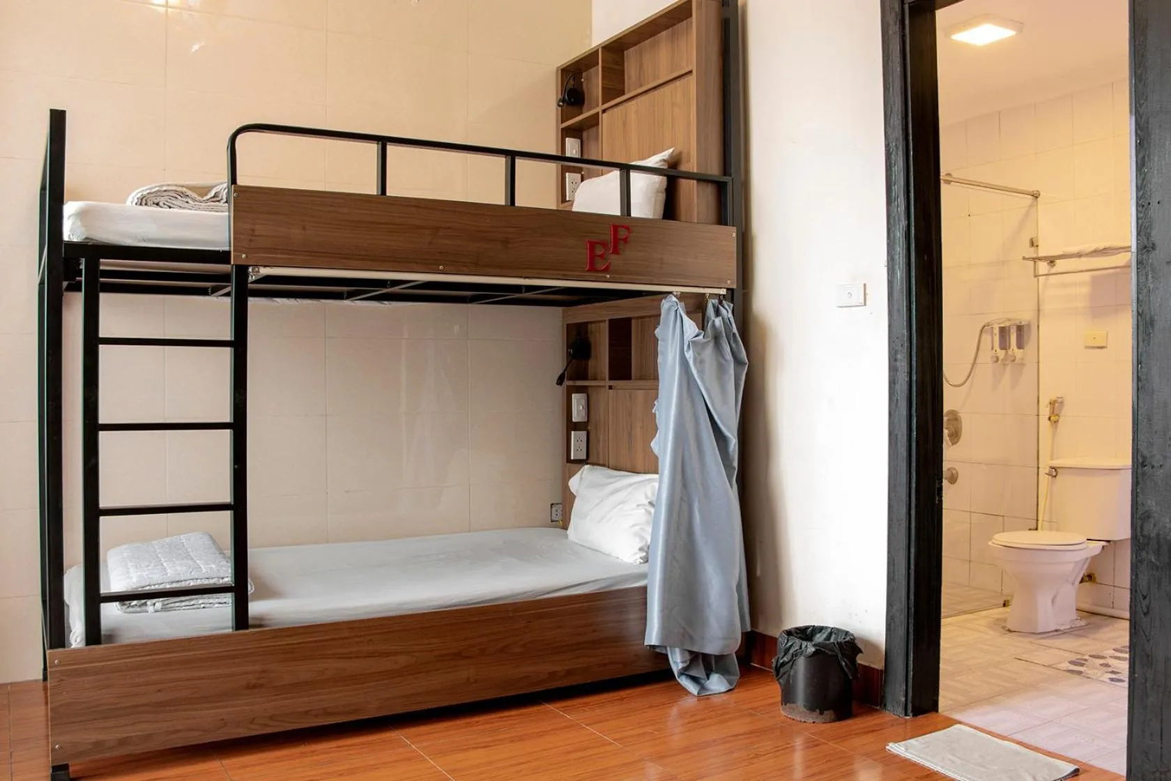 bunk bed, Bed in Group Nest Hotel