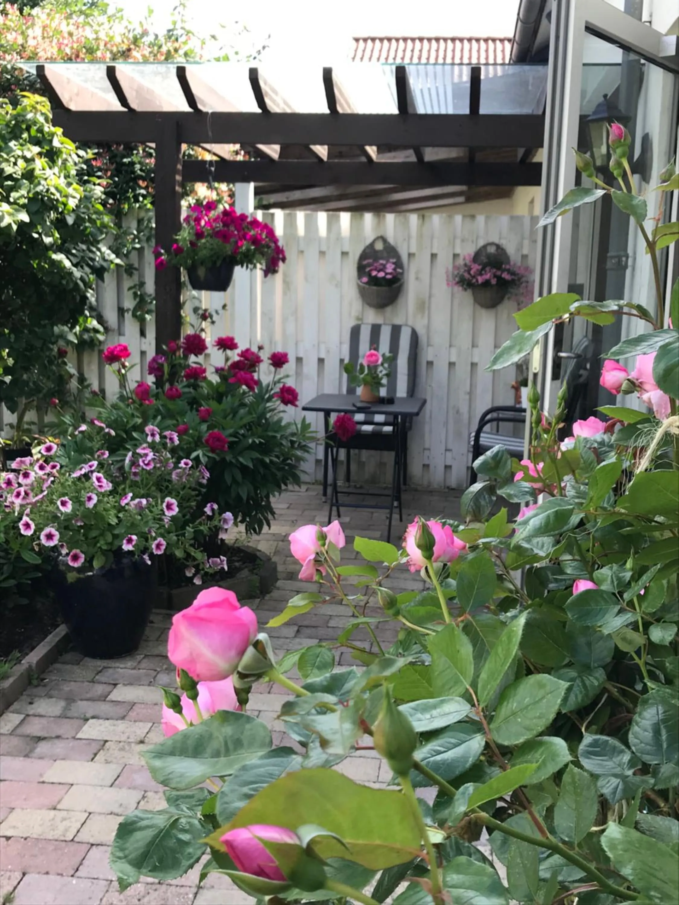 Patio in Dadas Bed & Breakfast