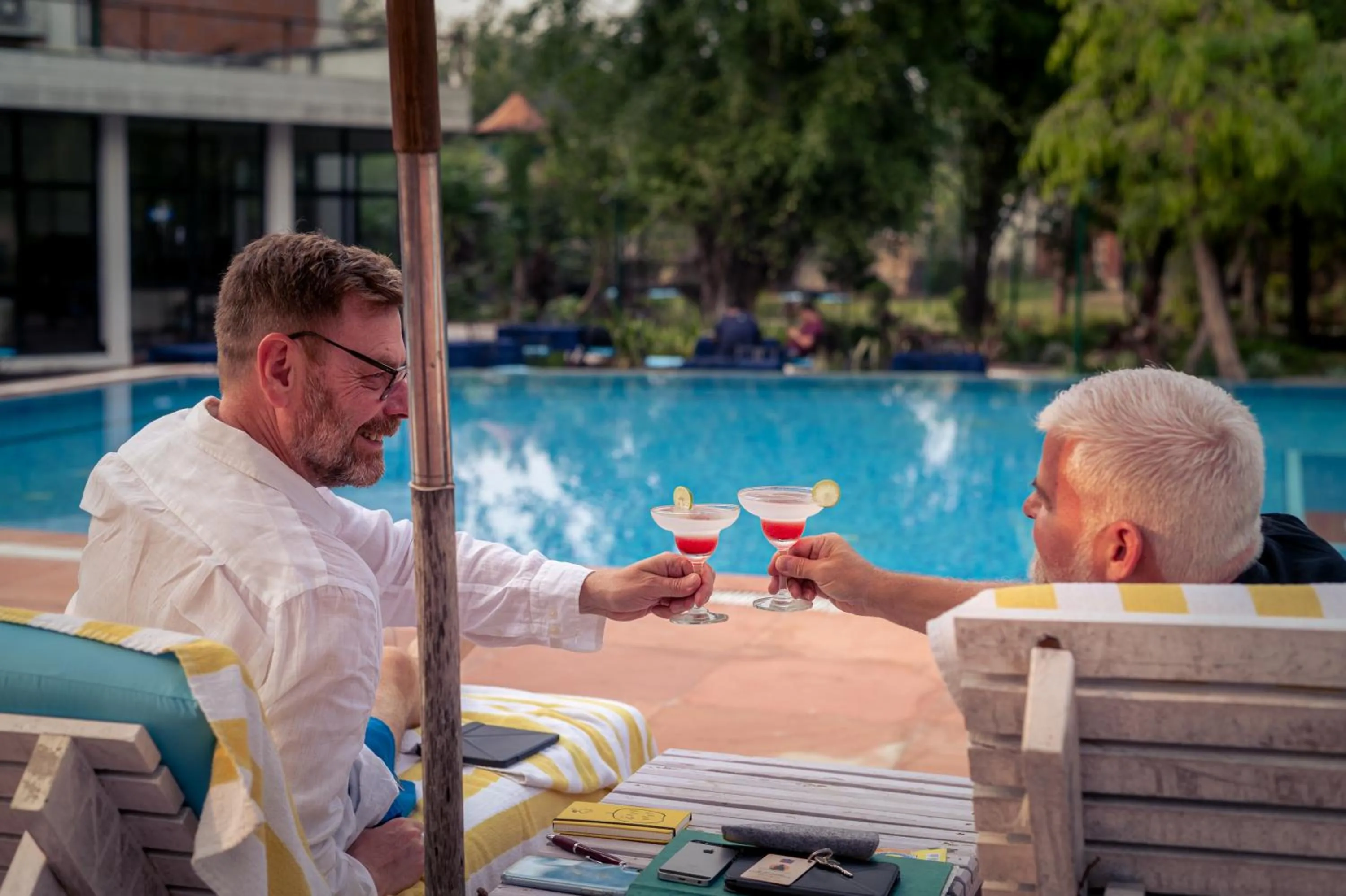 Swimming pool in Buddha Maya Garden by KGH Group