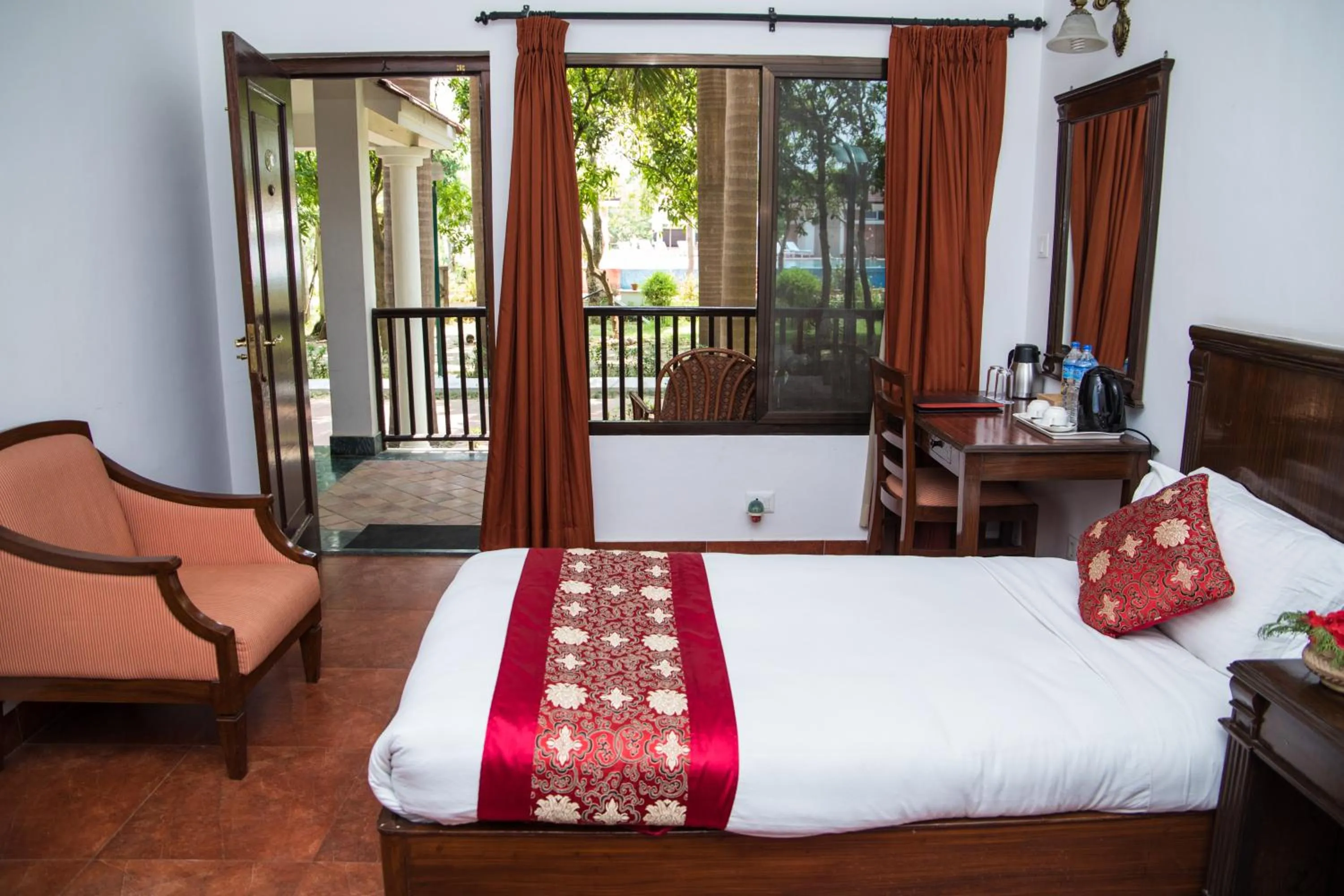 Photo of the whole room, Bed in Buddha Maya Garden by KGH Group