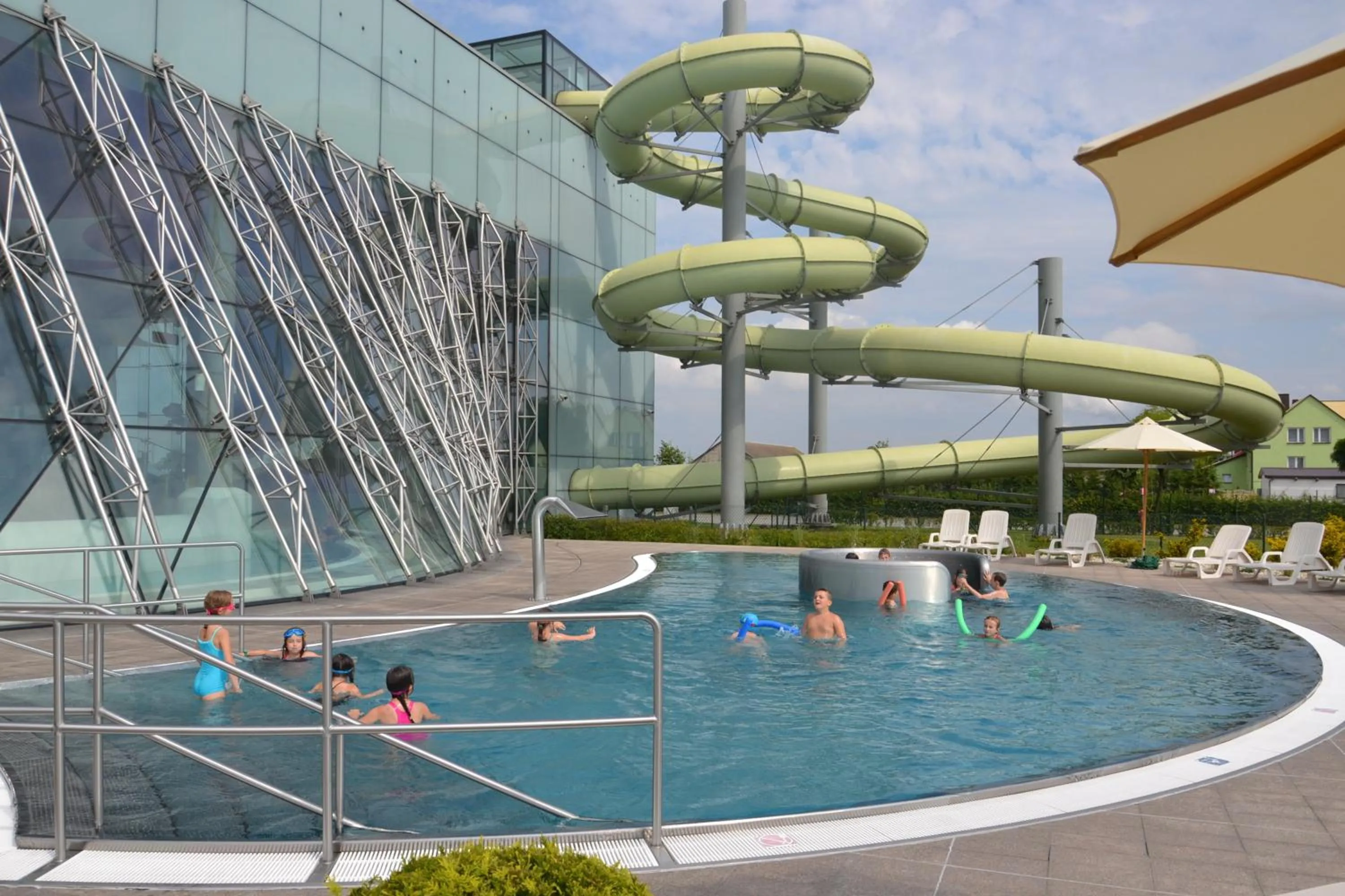 Aqua park in Hotel Solpark