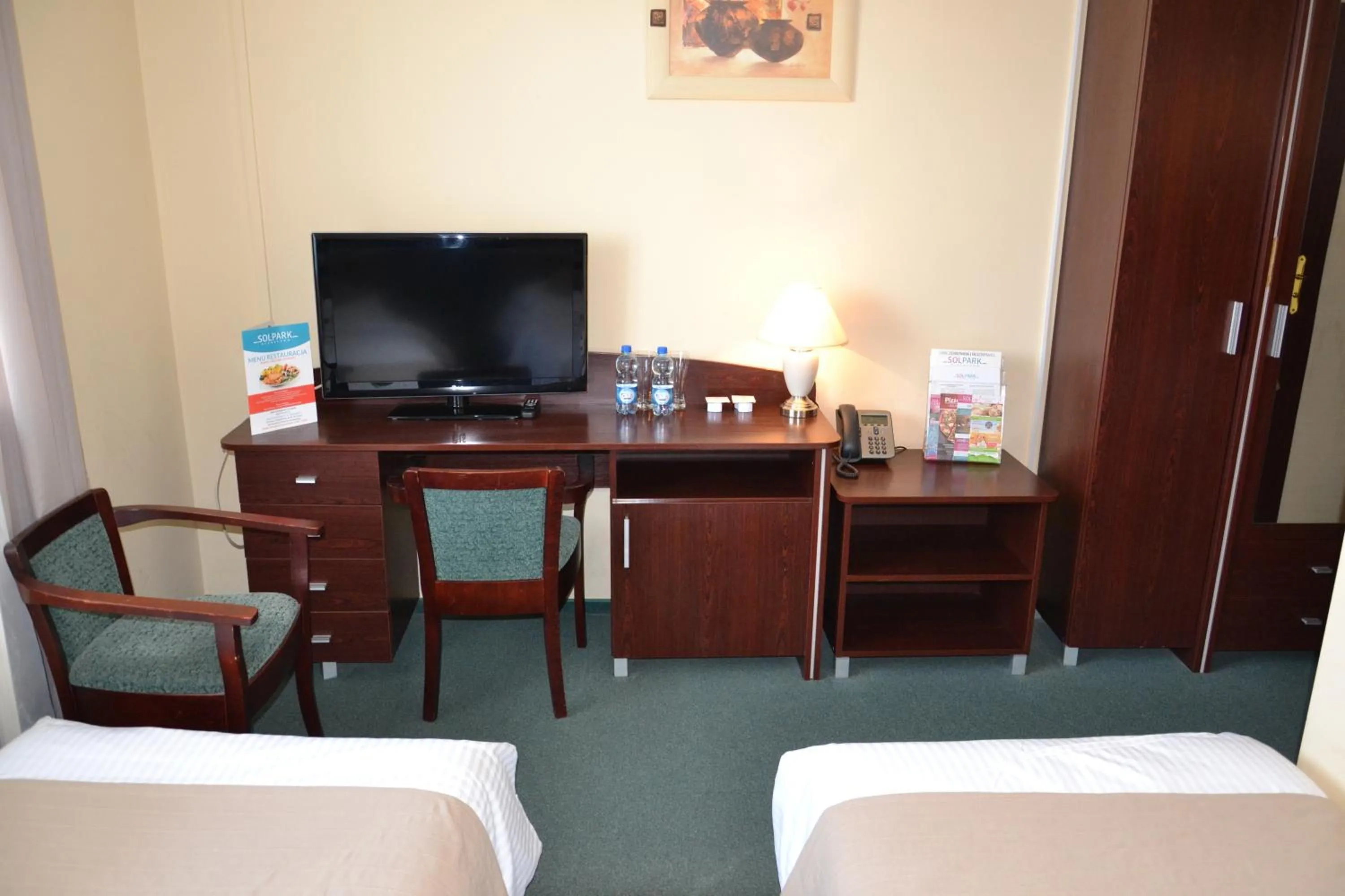 TV and multimedia, Bed in Hotel Solpark