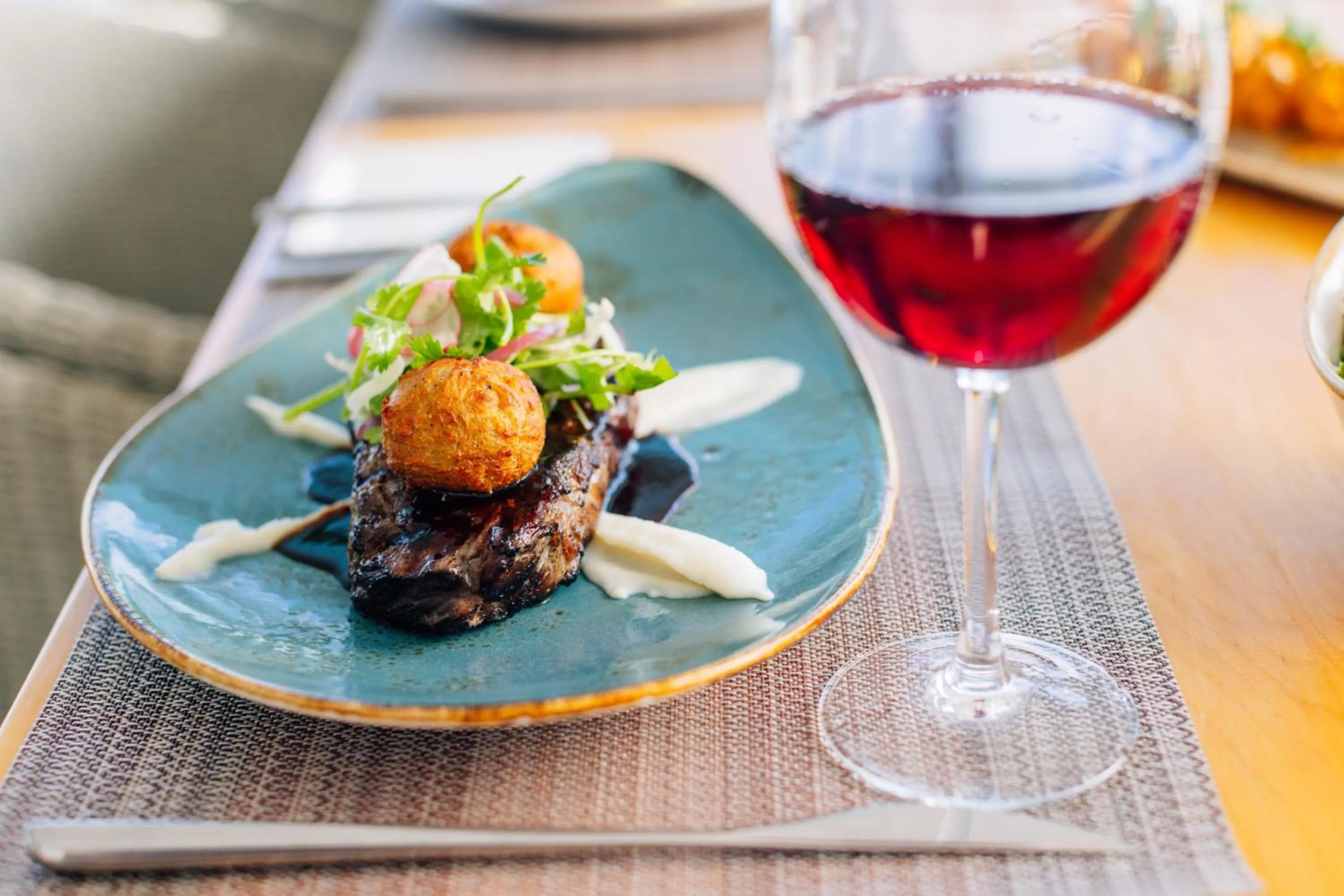 Food close-up in The Cove Eleuthera