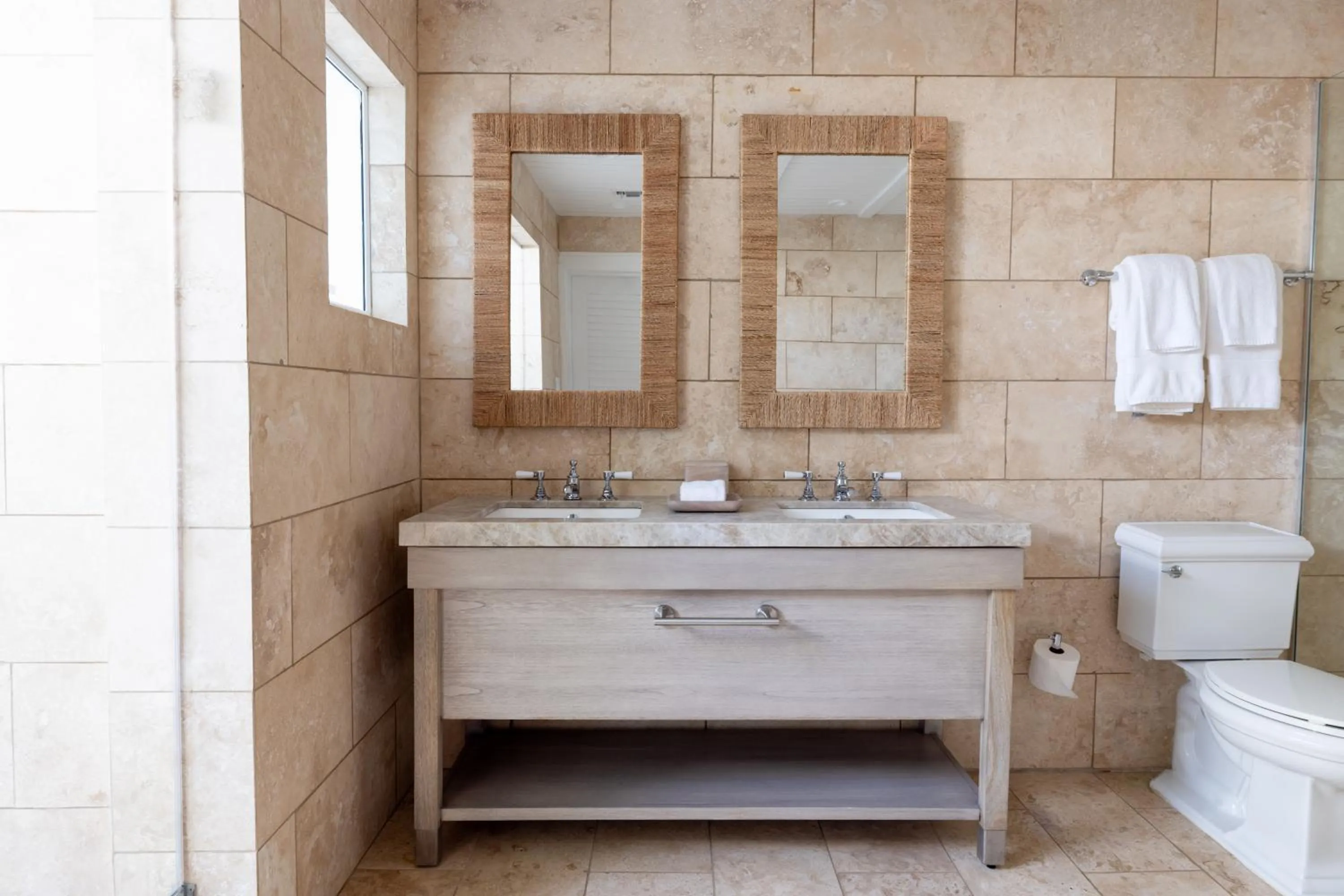 Bathroom in The Cove Eleuthera