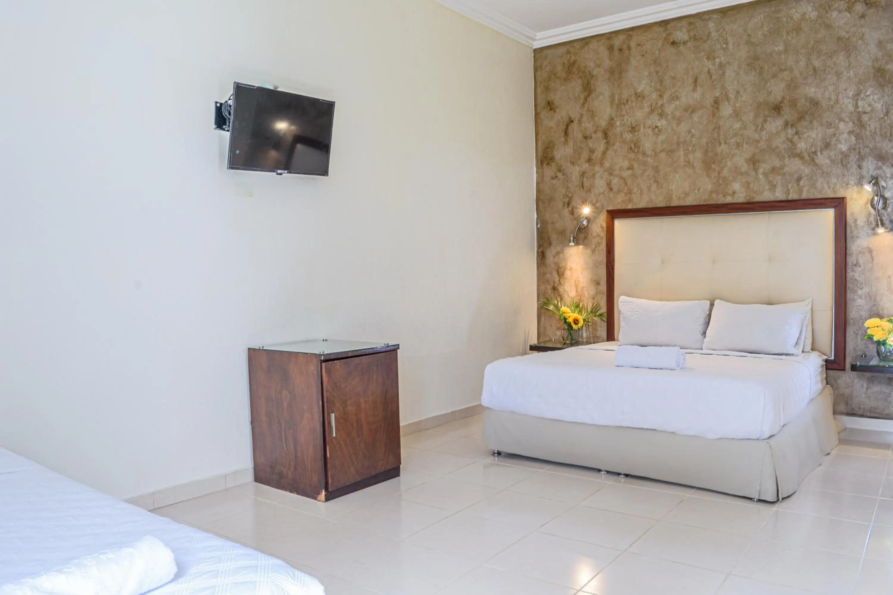 Bed in Hotel Virrey Cartagena