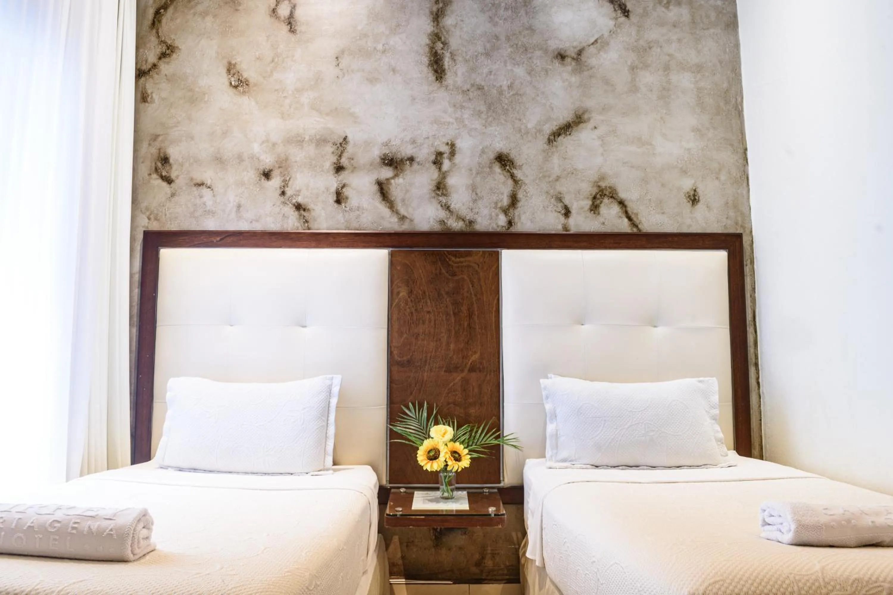 Bed in Hotel Virrey Cartagena