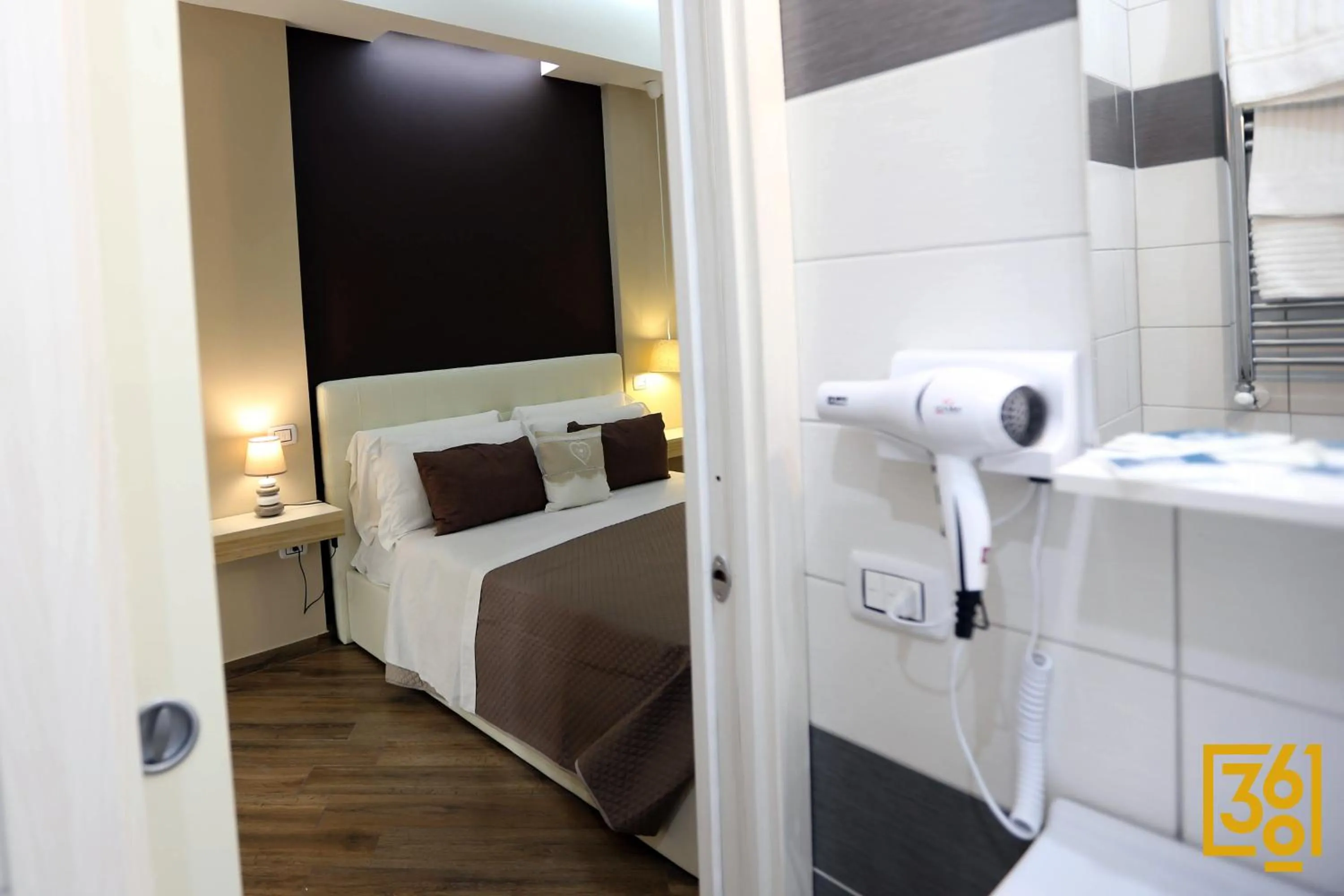 Shower in 360 Hospitality