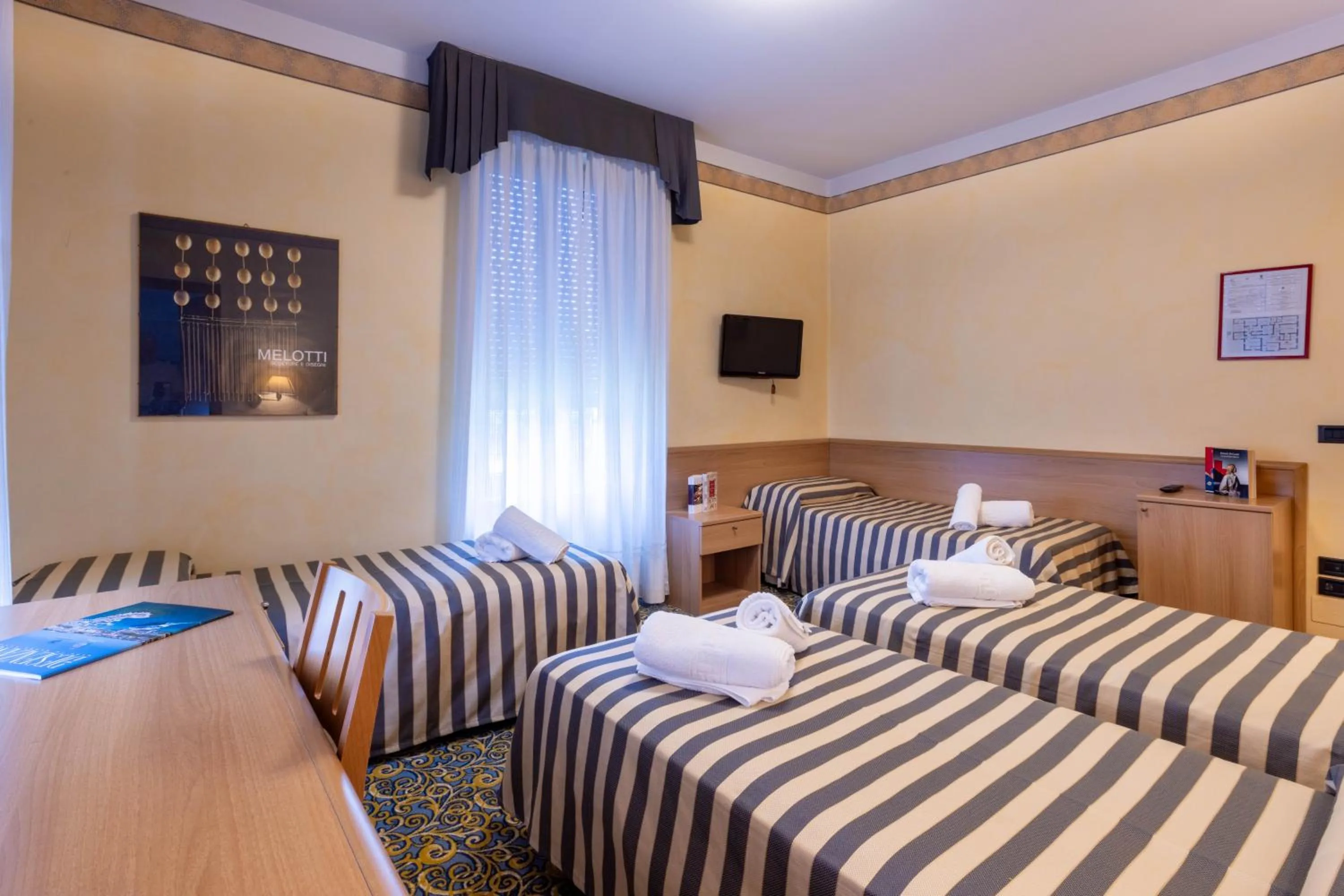 Bed in Hotel Giardinetto