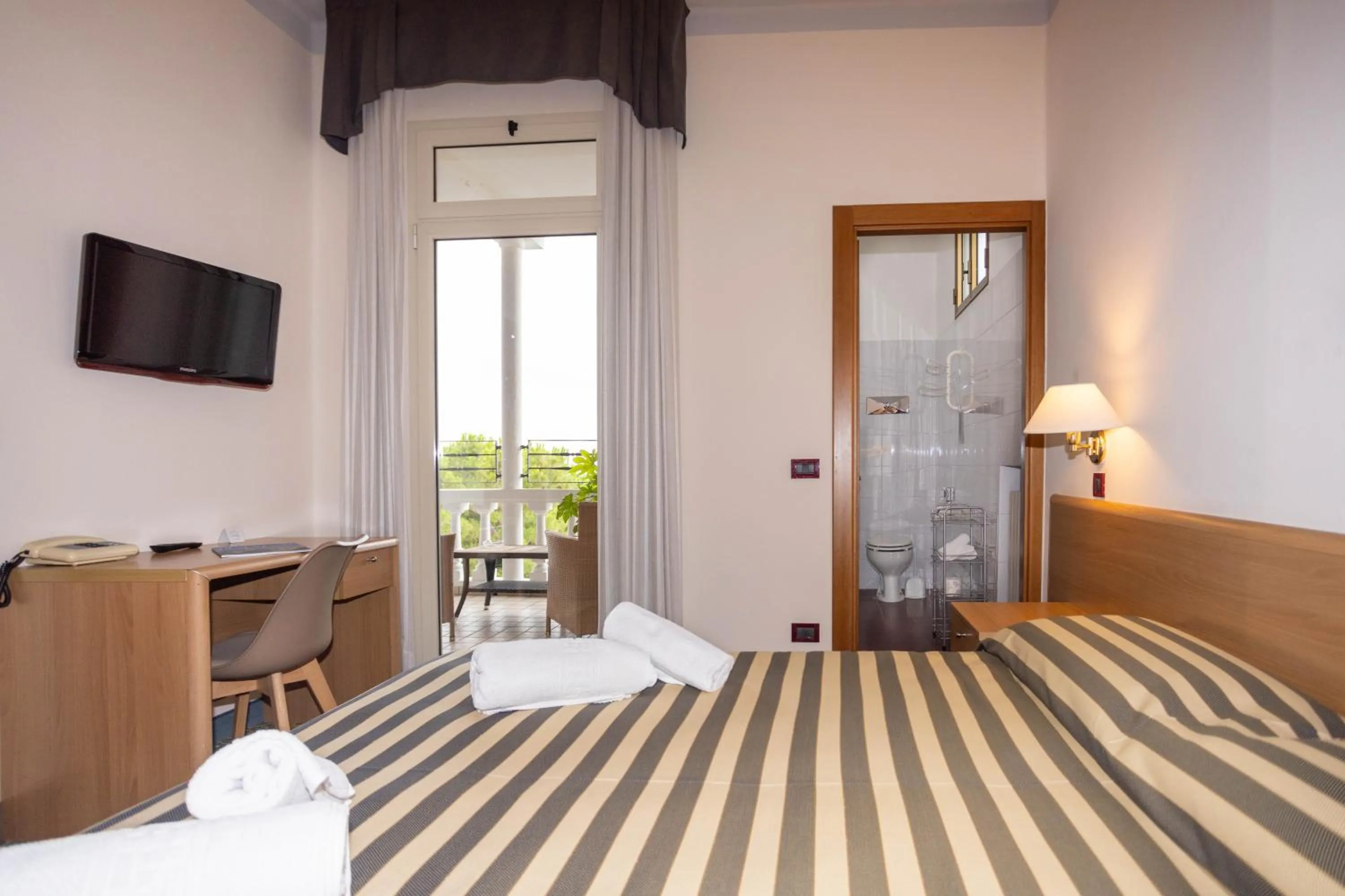 Bed in Hotel Giardinetto