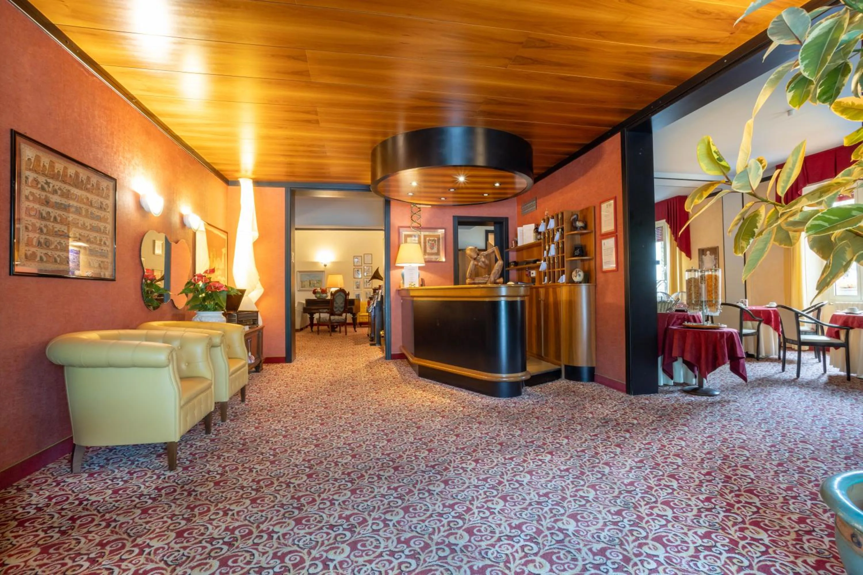 Lobby or reception in Hotel Giardinetto