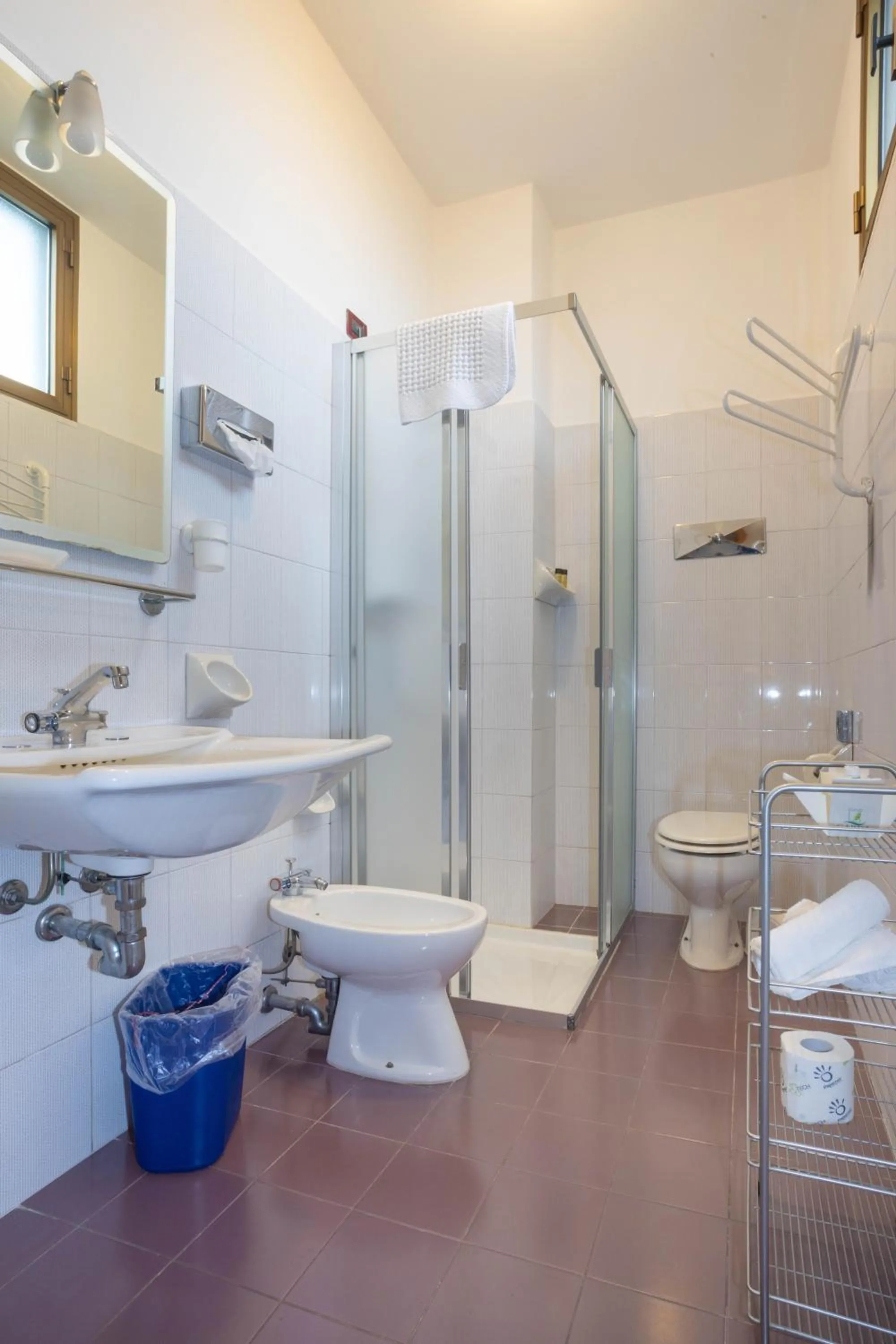 Shower in Hotel Giardinetto