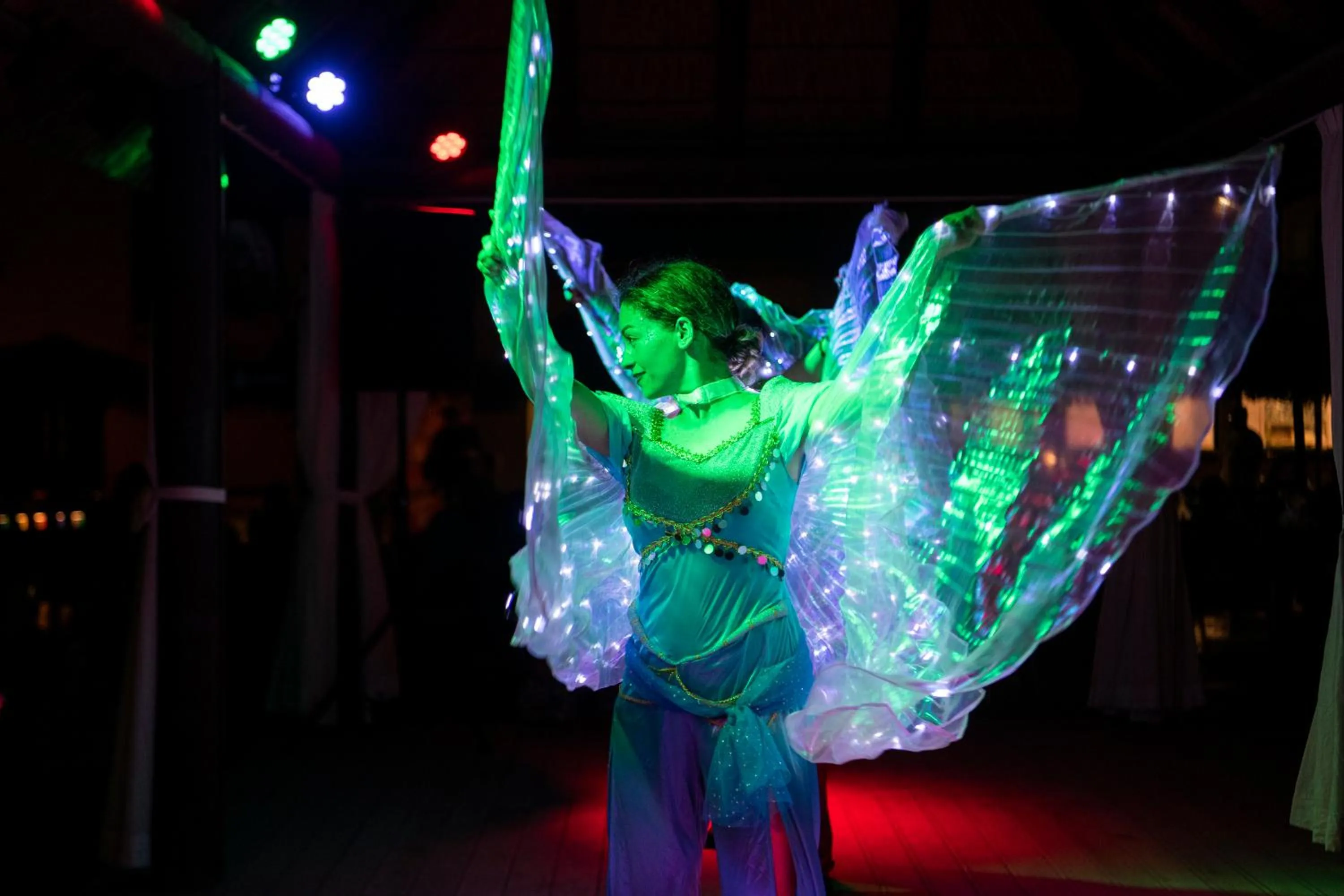 Evening entertainment in Hotel Tahití Playa
