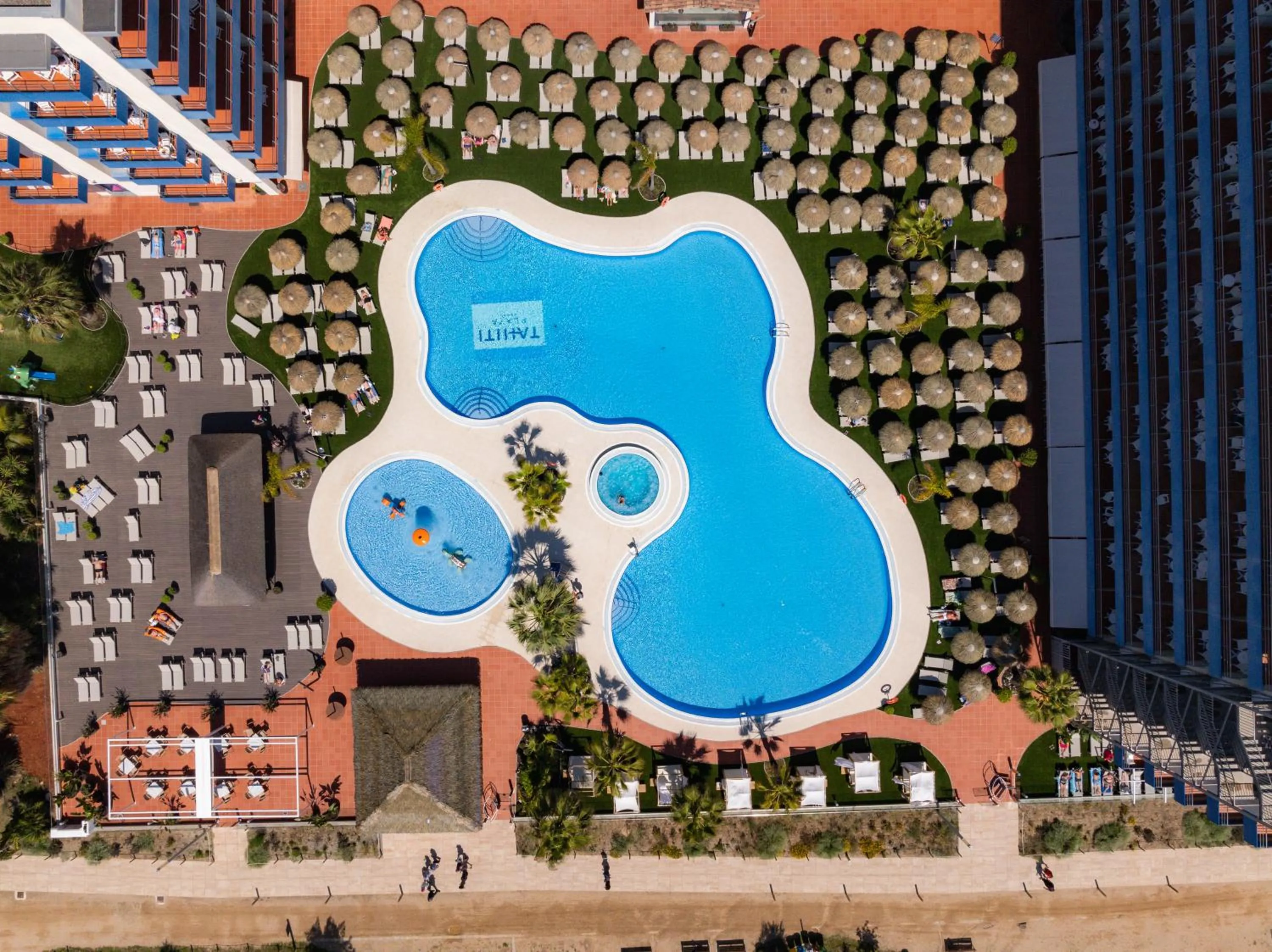 Bird's eye view in Hotel Tahití Playa