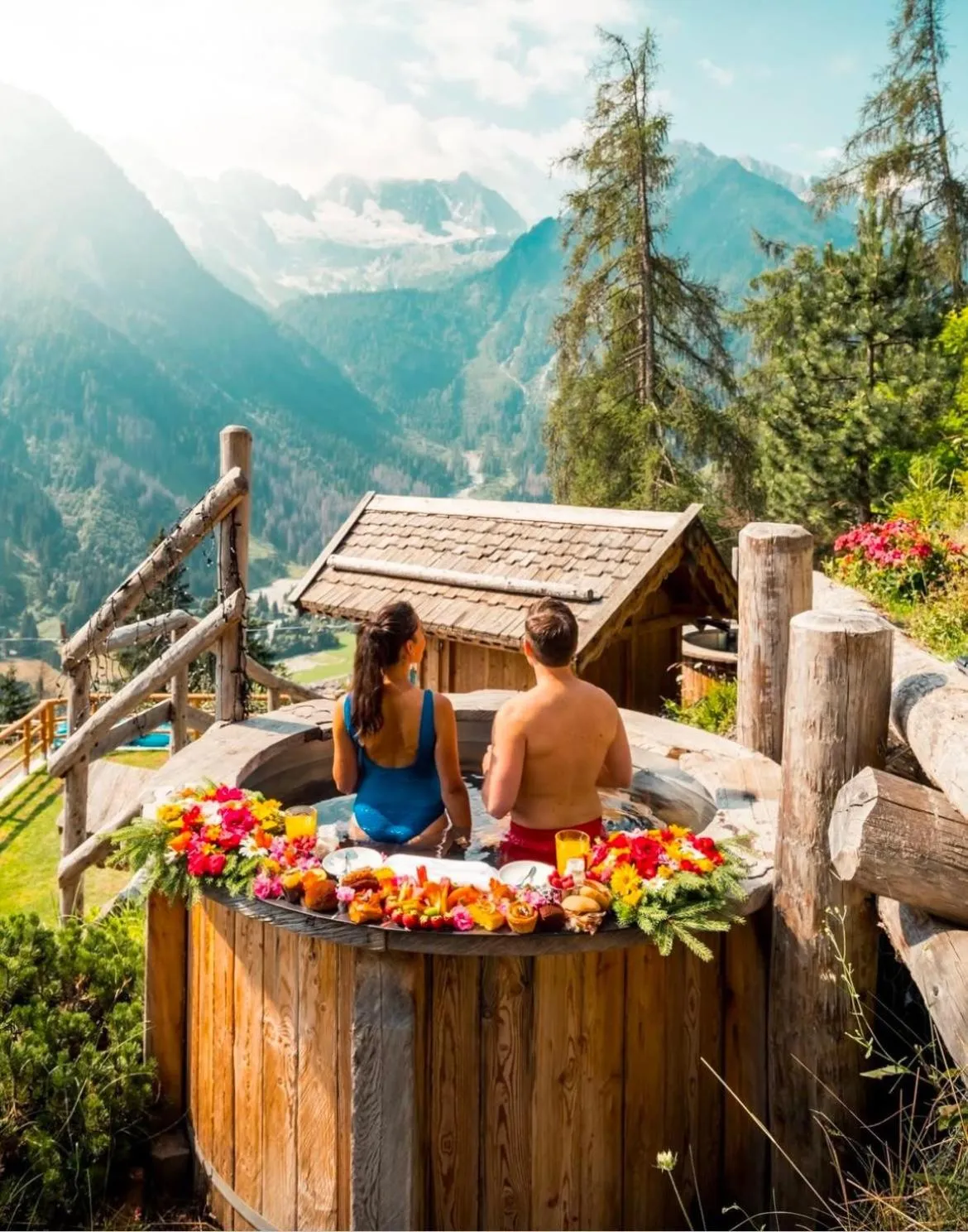 Garden in Hotel Chalet Al Foss - Adults Only