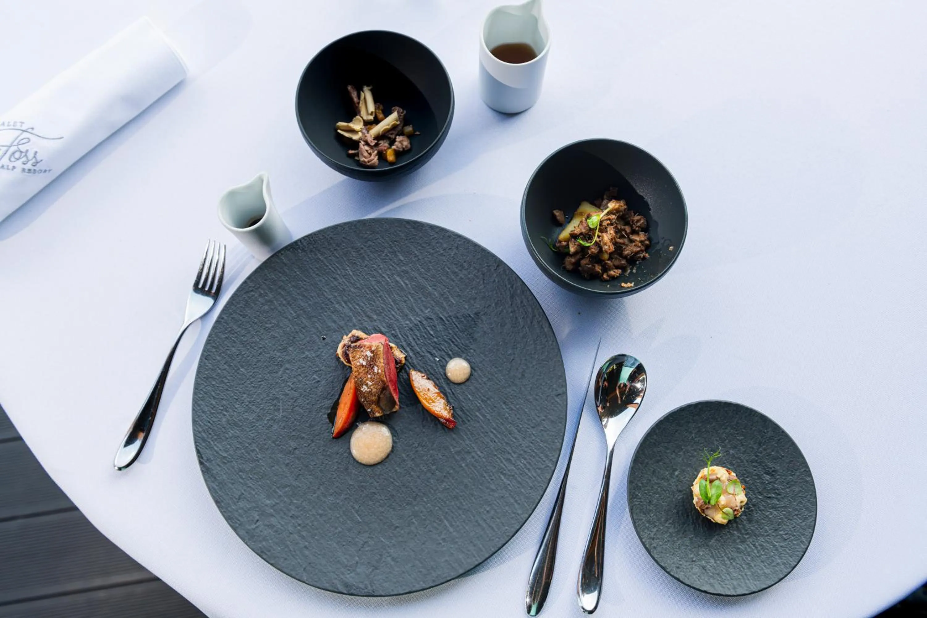 Food in Hotel Chalet Al Foss - Adults Only