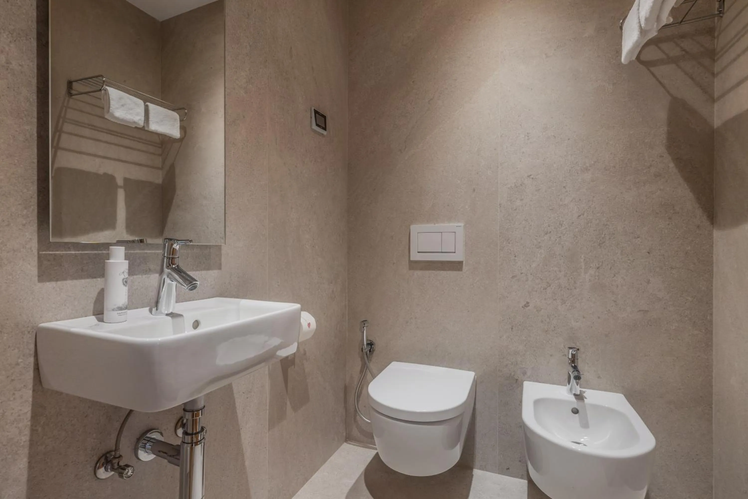 Bathroom in Hotel Chalet Al Foss - Adults Only