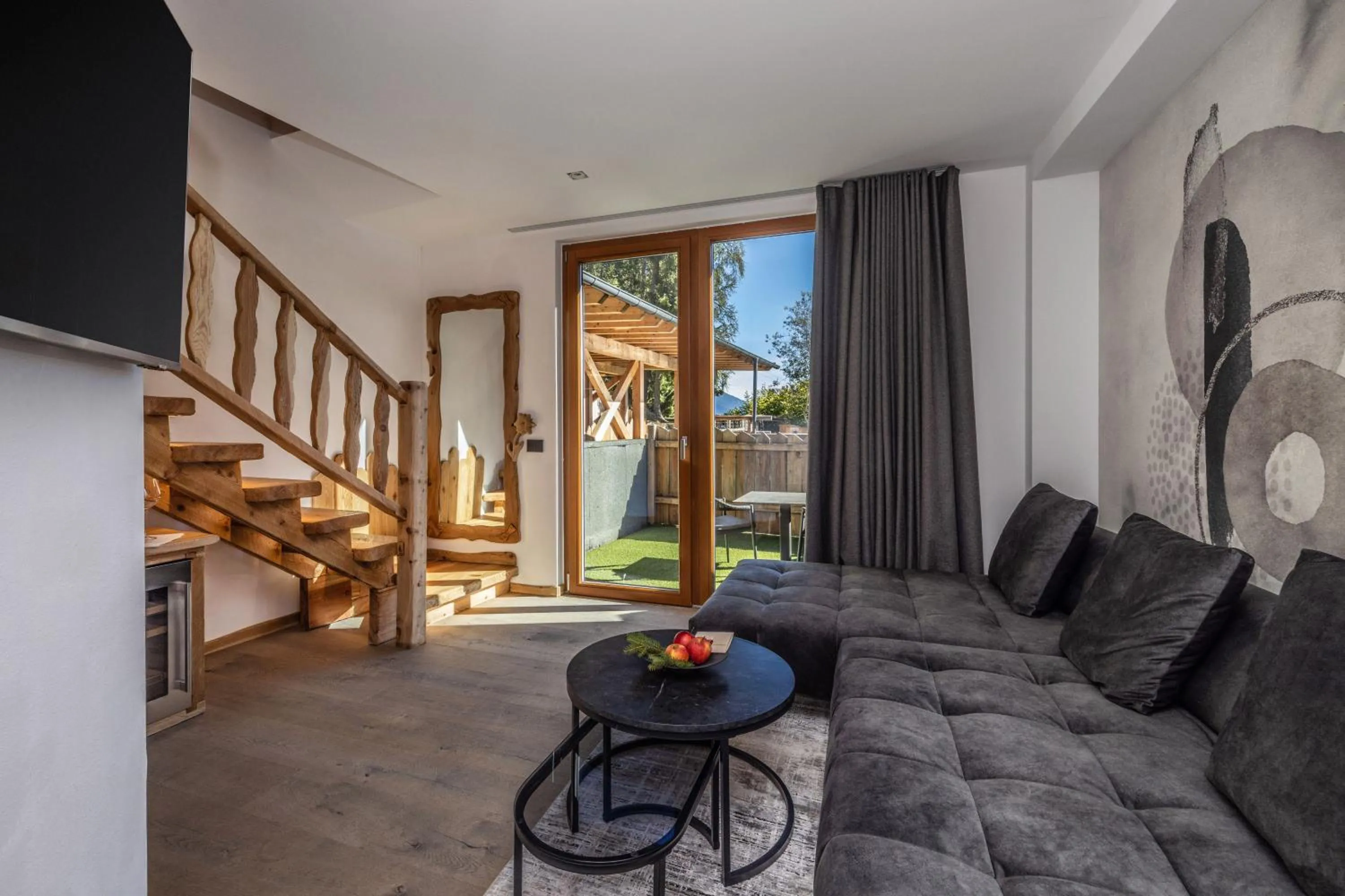 Living room in Hotel Chalet Al Foss - Adults Only