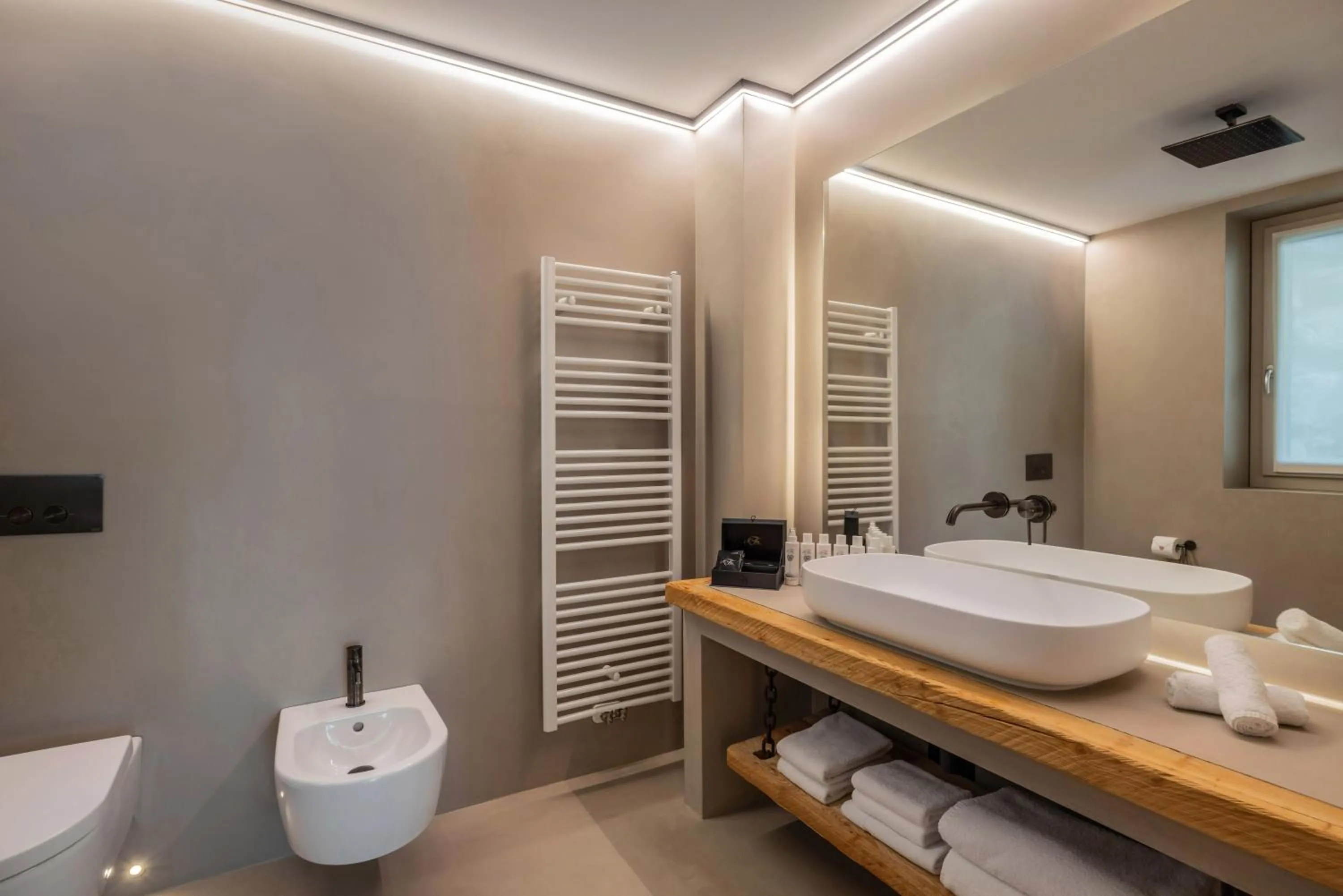 Bathroom in Hotel Chalet Al Foss - Adults Only