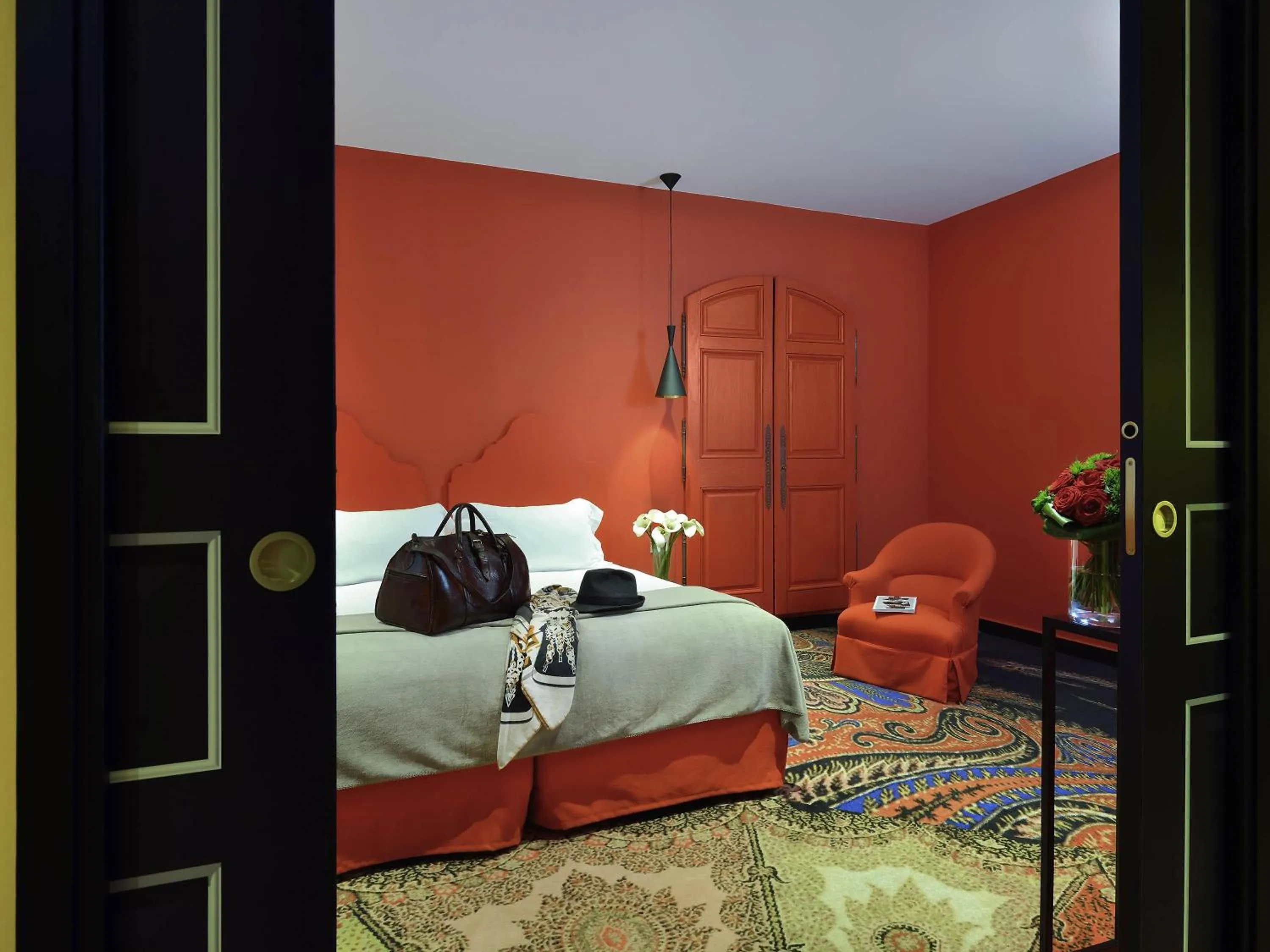 Bedroom, Bed in Jules César Hotel & Spa Arles - MGallery Collection