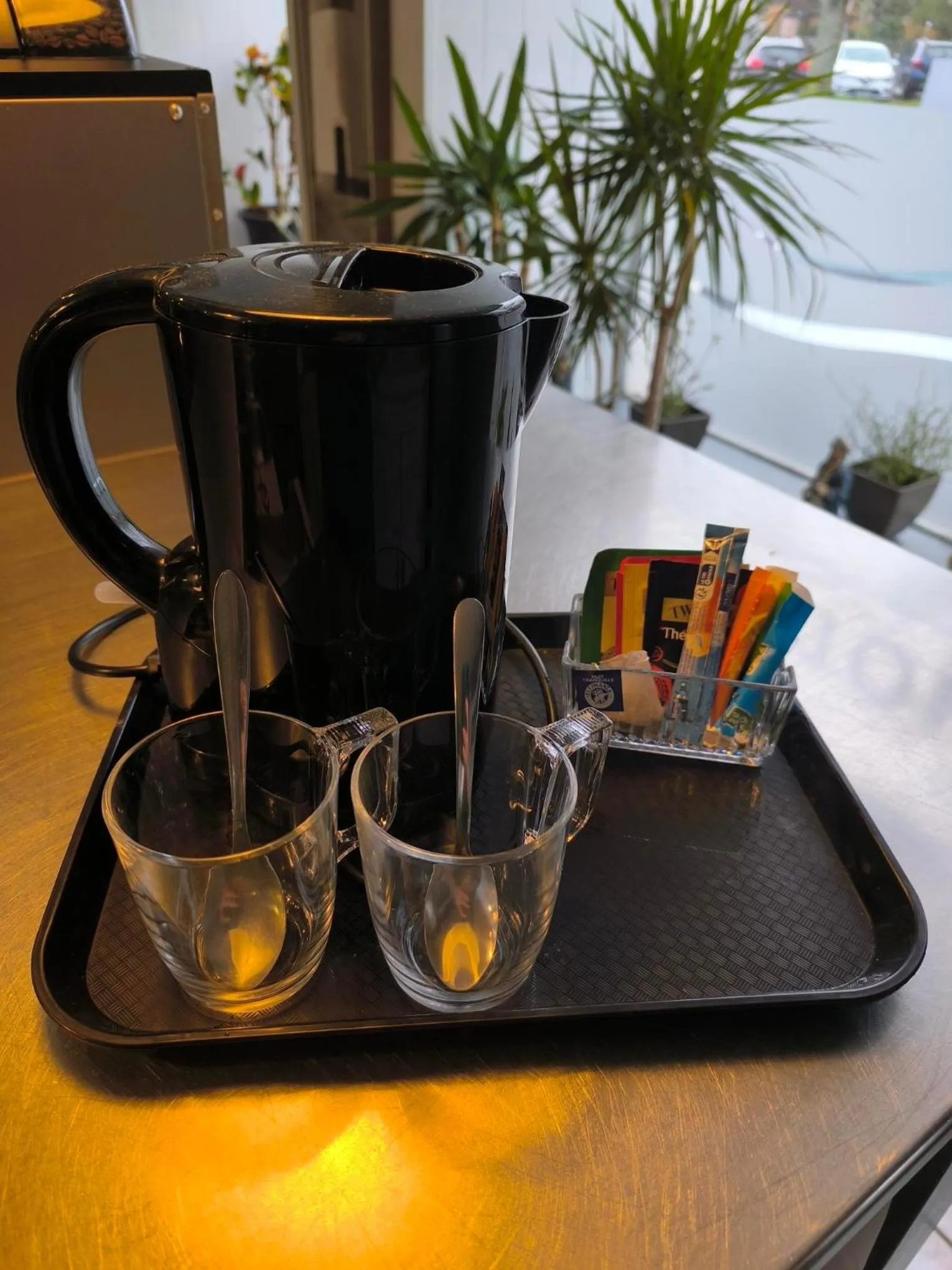 Coffee/tea facilities in Hôtel Agena