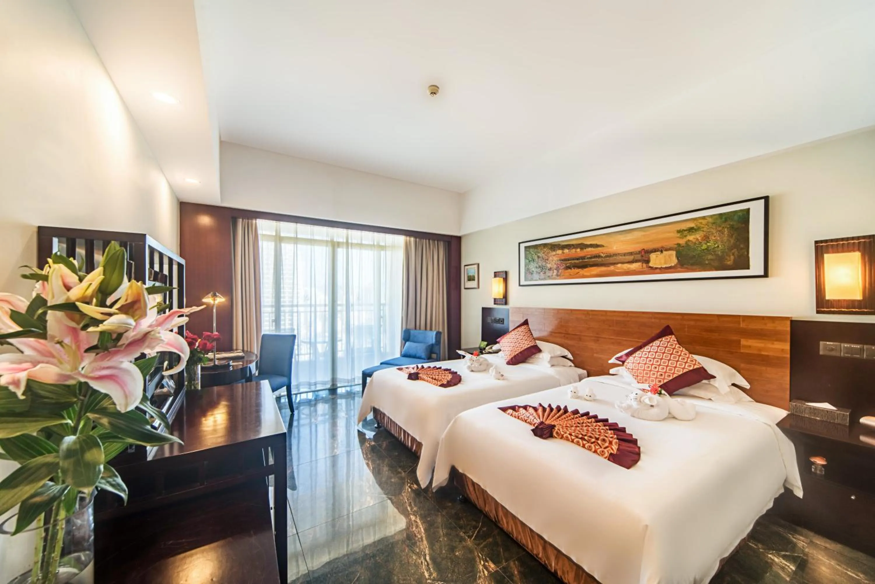 Bedroom, Bed in Shengyi Holiday Villa Hotel