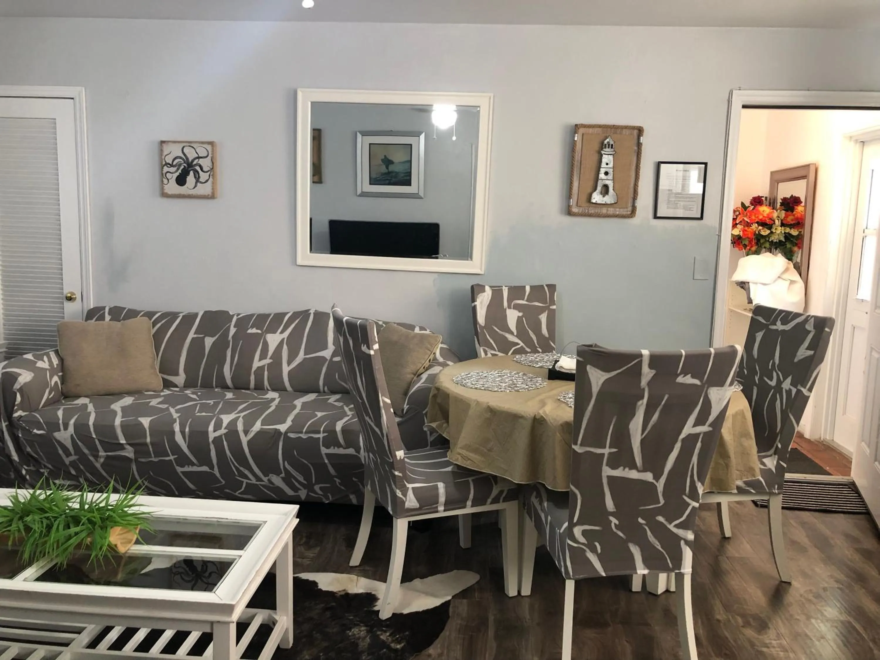 Living room in Hollywood Beachfront House