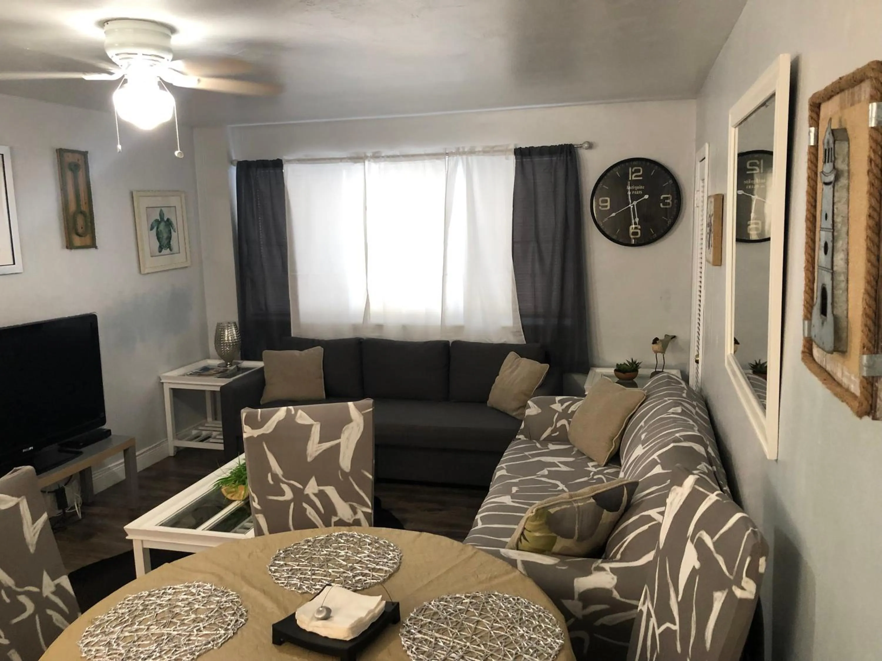 Living room in Hollywood Beachfront House