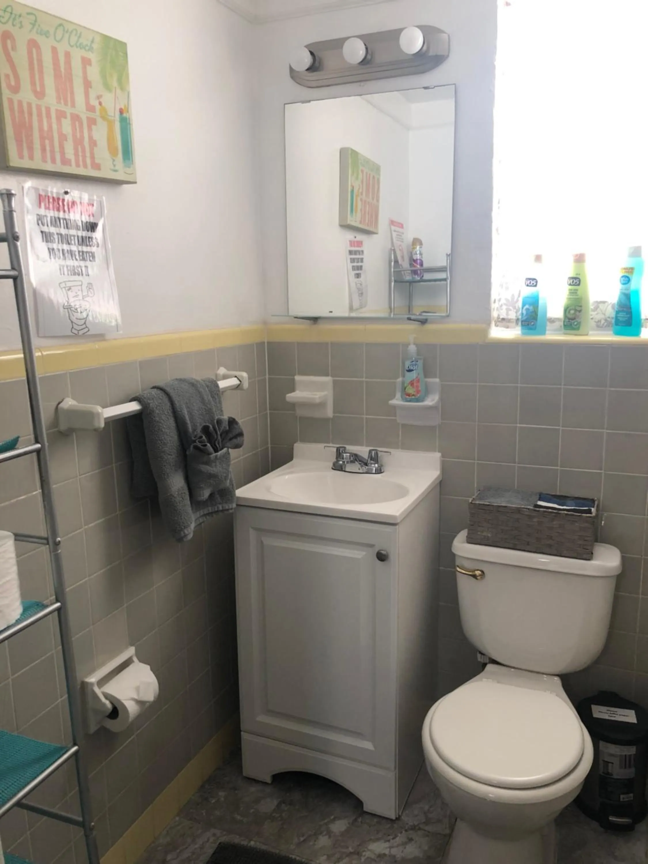 Toilet in Hollywood Beachfront House