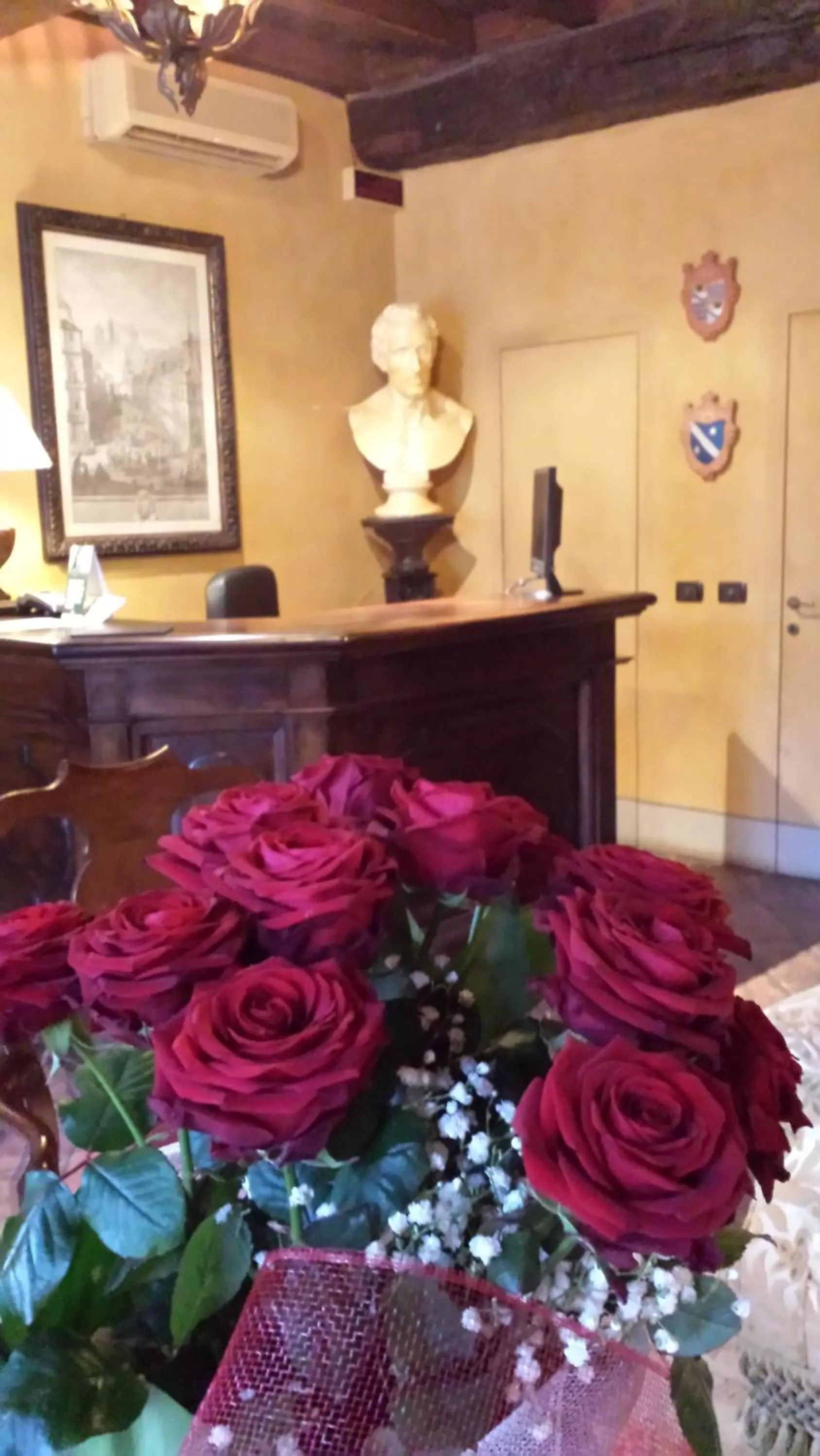 Lobby or reception in Hotel Torre di San Martino