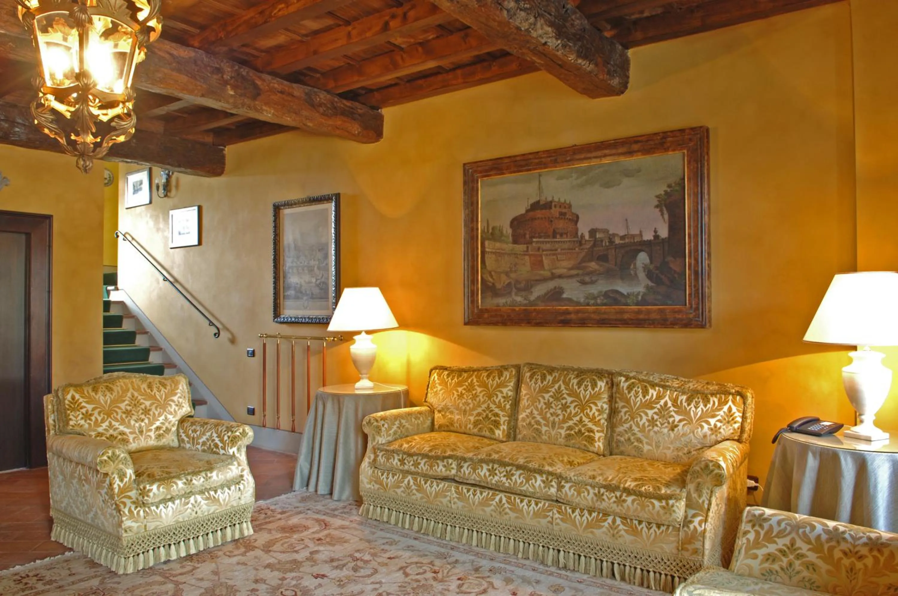 Lobby or reception in Hotel Torre di San Martino