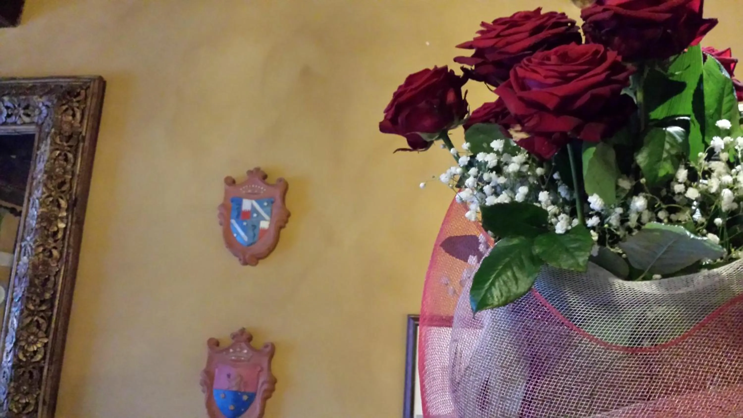 Decorative detail in Hotel Torre di San Martino