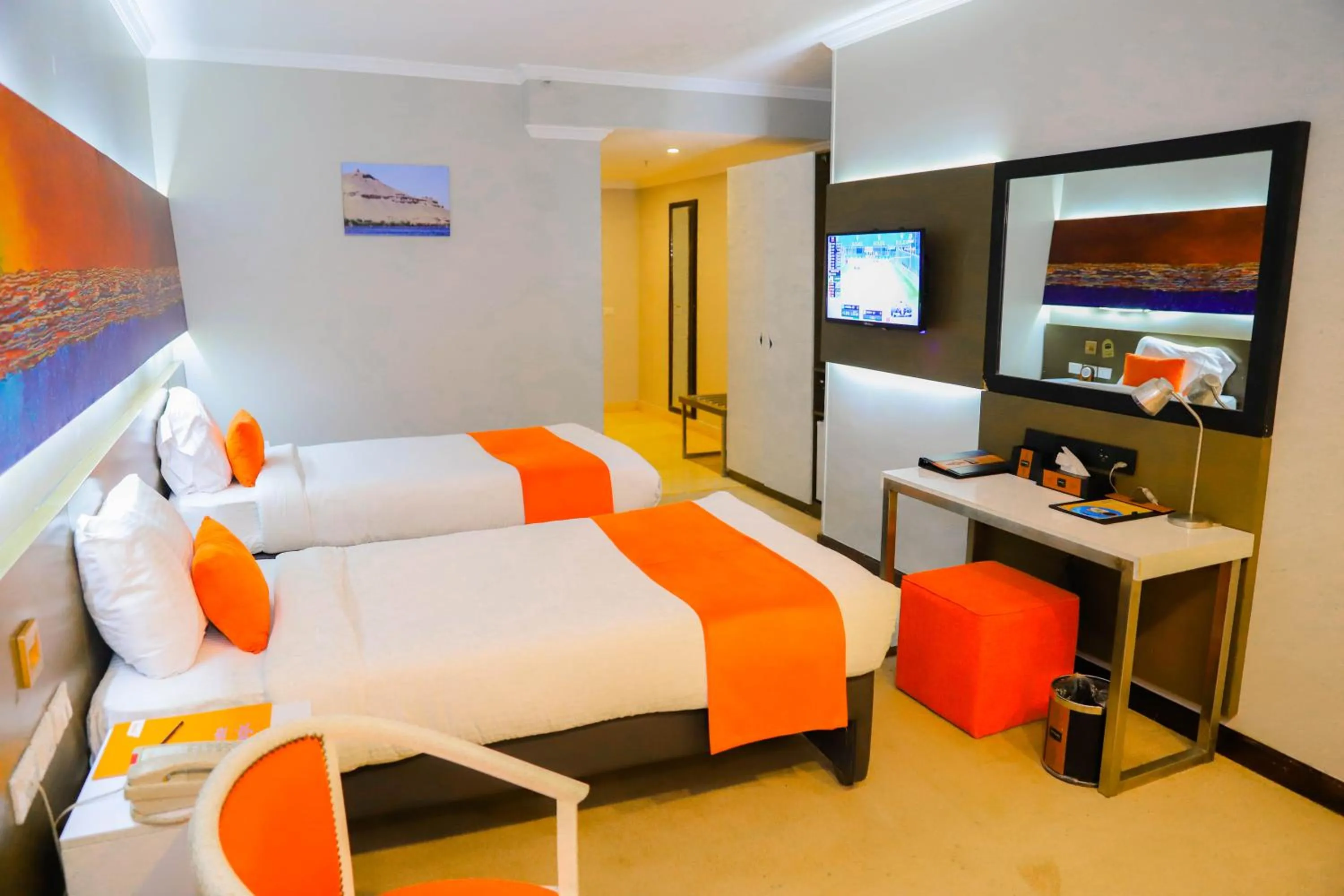 Bed in Citymax Hotel Aswan