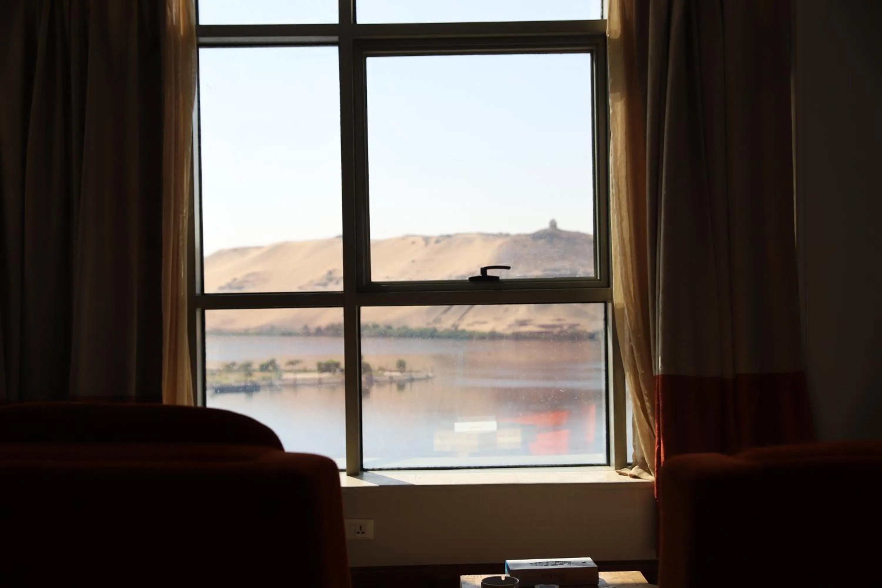 Mountain view in Citymax Hotel Aswan