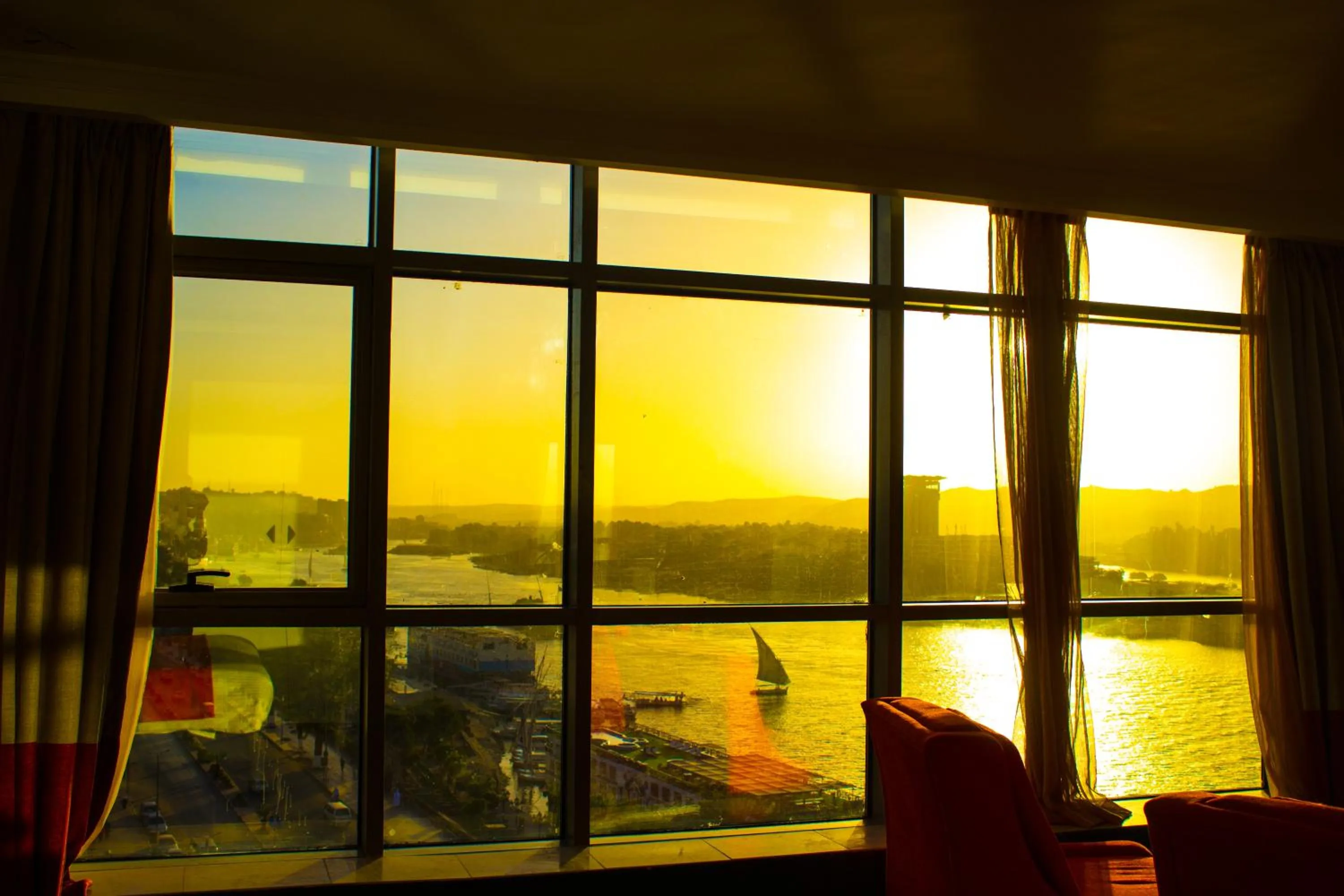 River view in Citymax Hotel Aswan