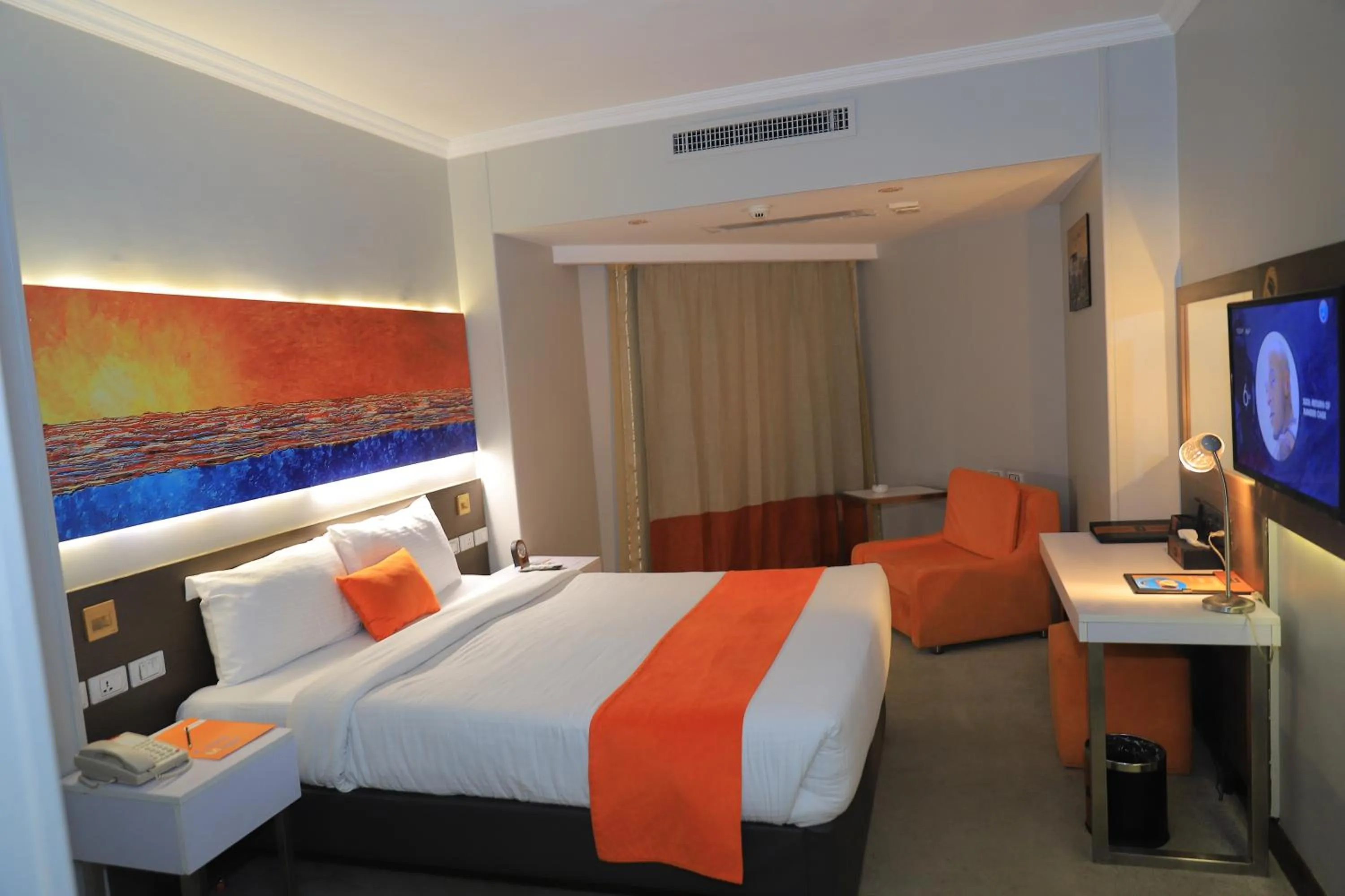 Photo of the whole room, Bed in Citymax Hotel Aswan
