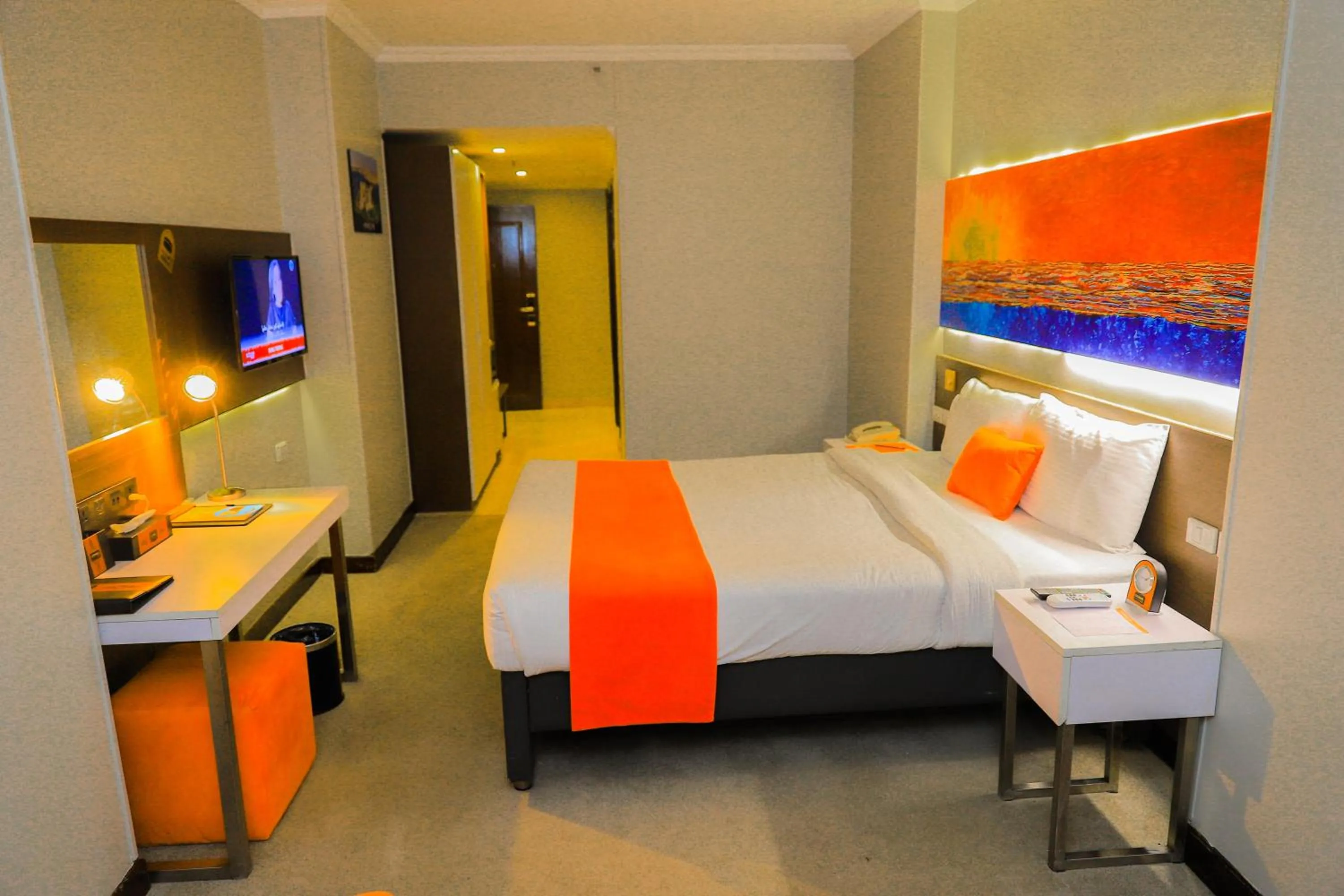 Photo of the whole room, Bed in Citymax Hotel Aswan