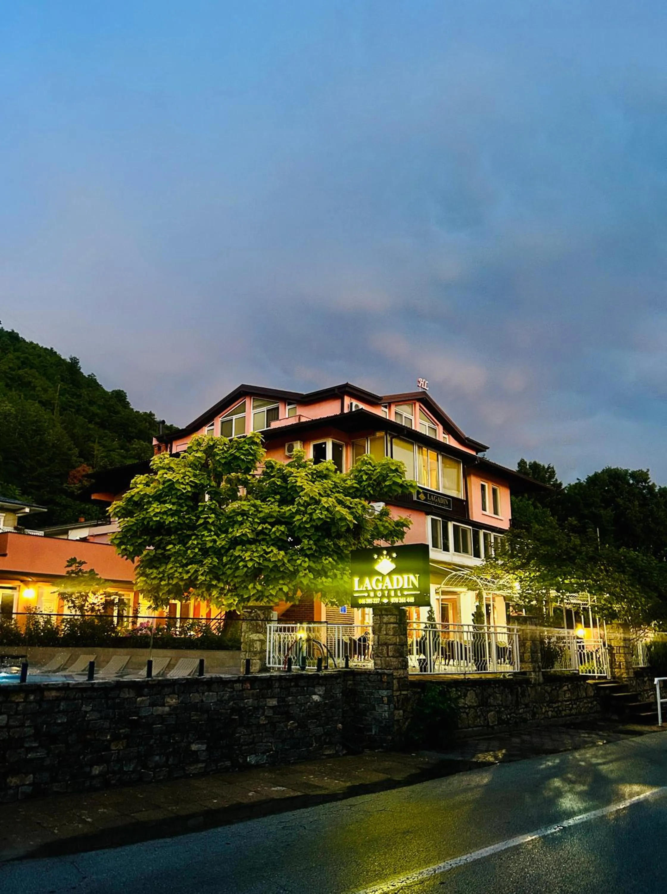 Property building in Hotel Lagadin