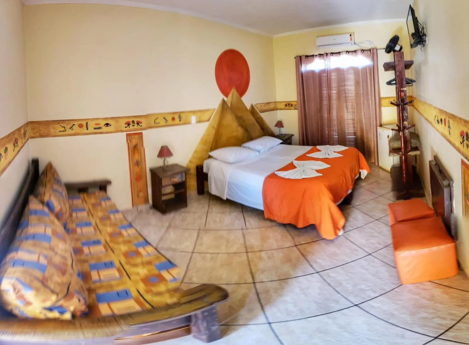 Bed in Peruíbe Suíte Flat Hotel