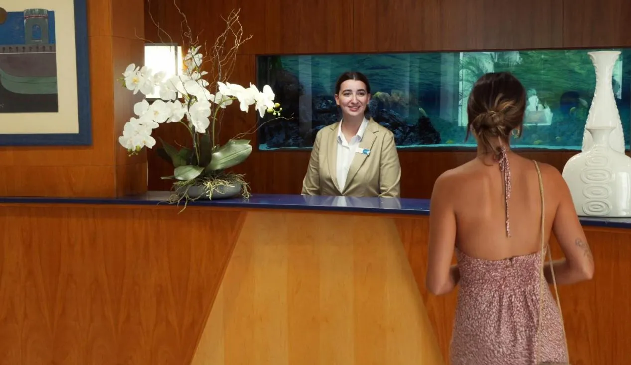 Lobby or reception in Hotel Montemar Maritim