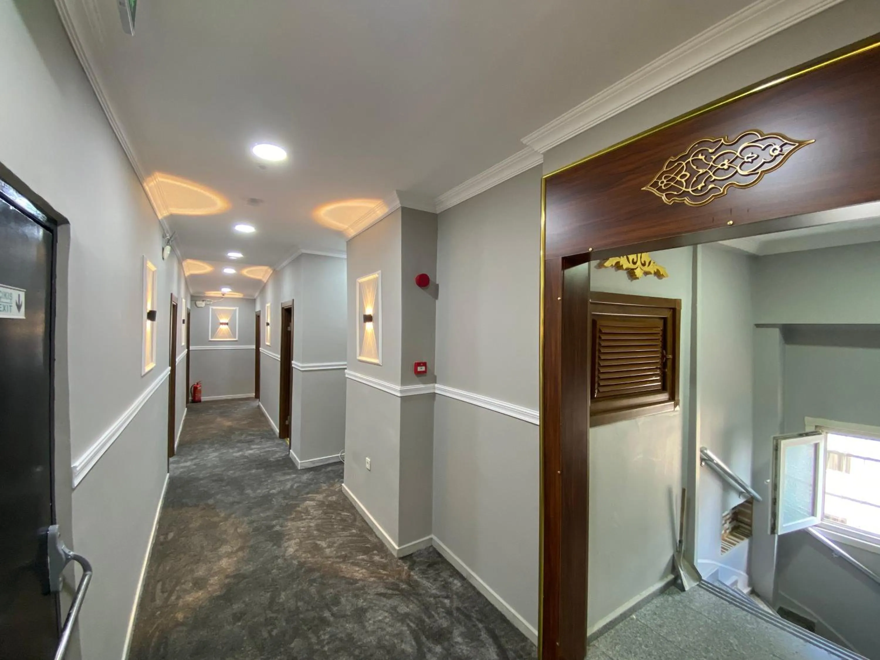 Bed in Grand Oral Hotel