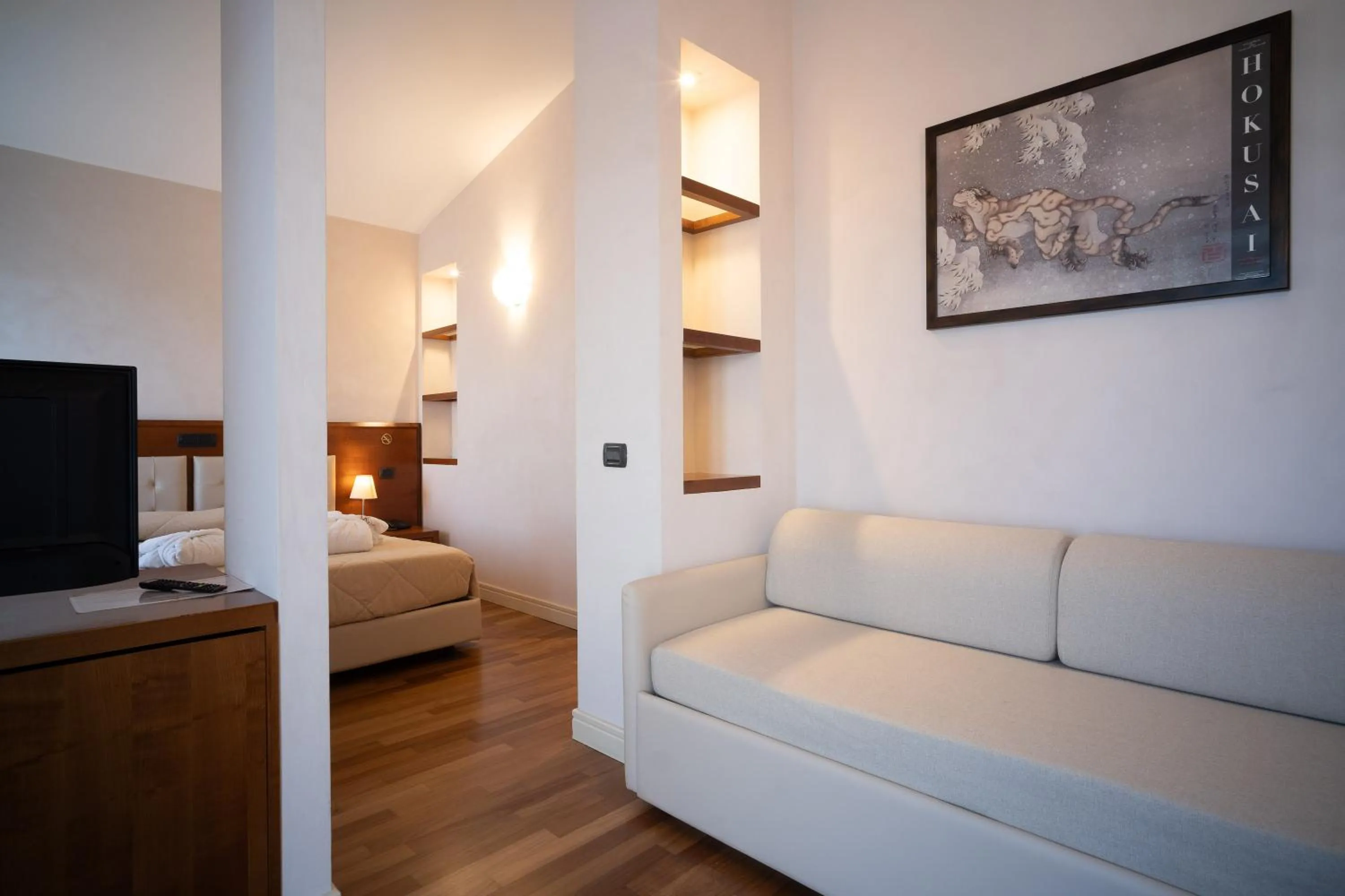 Bedroom, Bed in Hotel Rosa